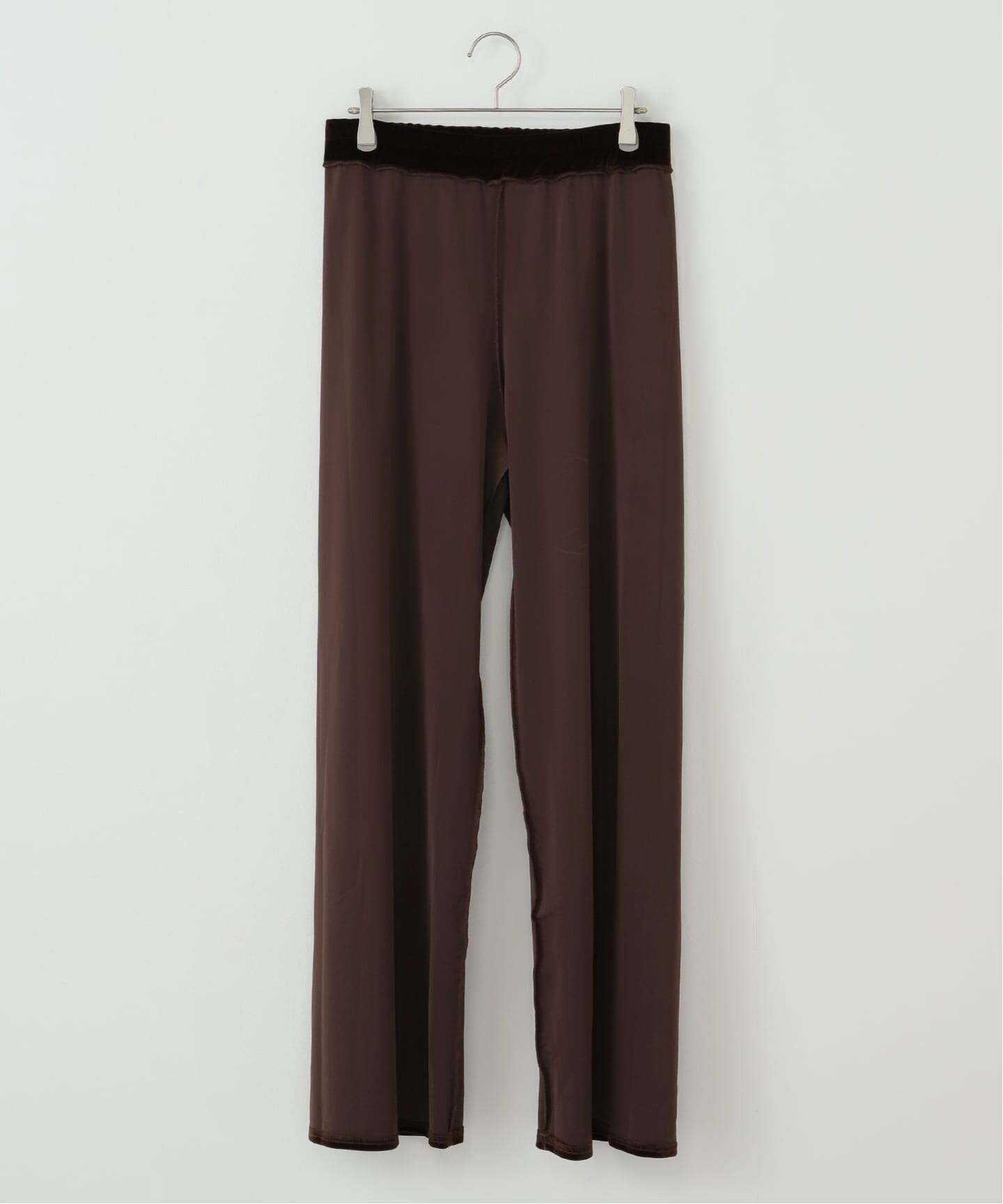 SIMONE WILDブラウンベロアパンツ　ASPESI SIMONE WILD/シモーネ ワイルド】VELVET COZY PANTS：パンツ