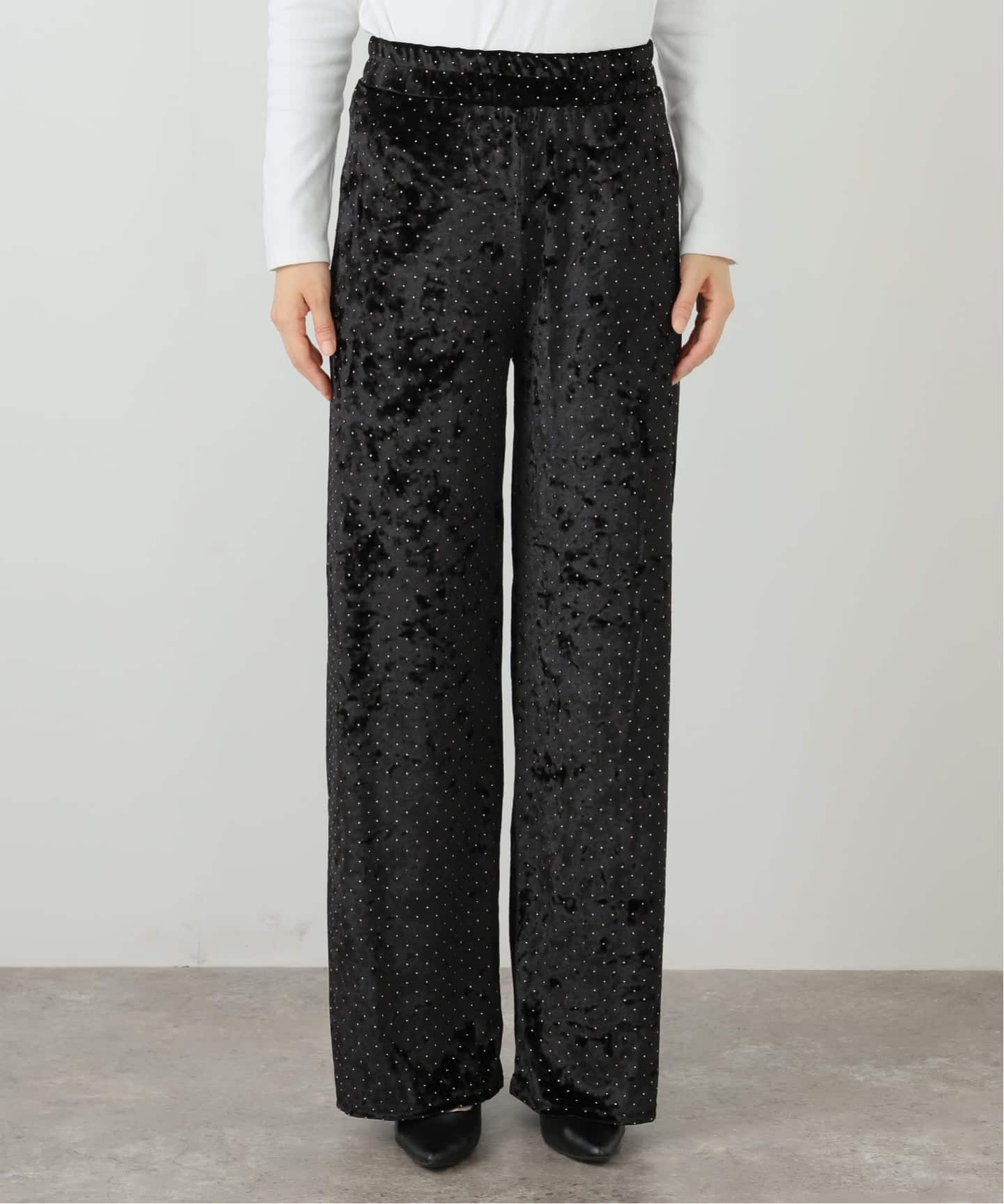 SIMONE WILDブラウンベロアパンツ　ASPESI セール】【SIMONE WILD/シモーネ ワイルド】VELVET POCKET PANTS