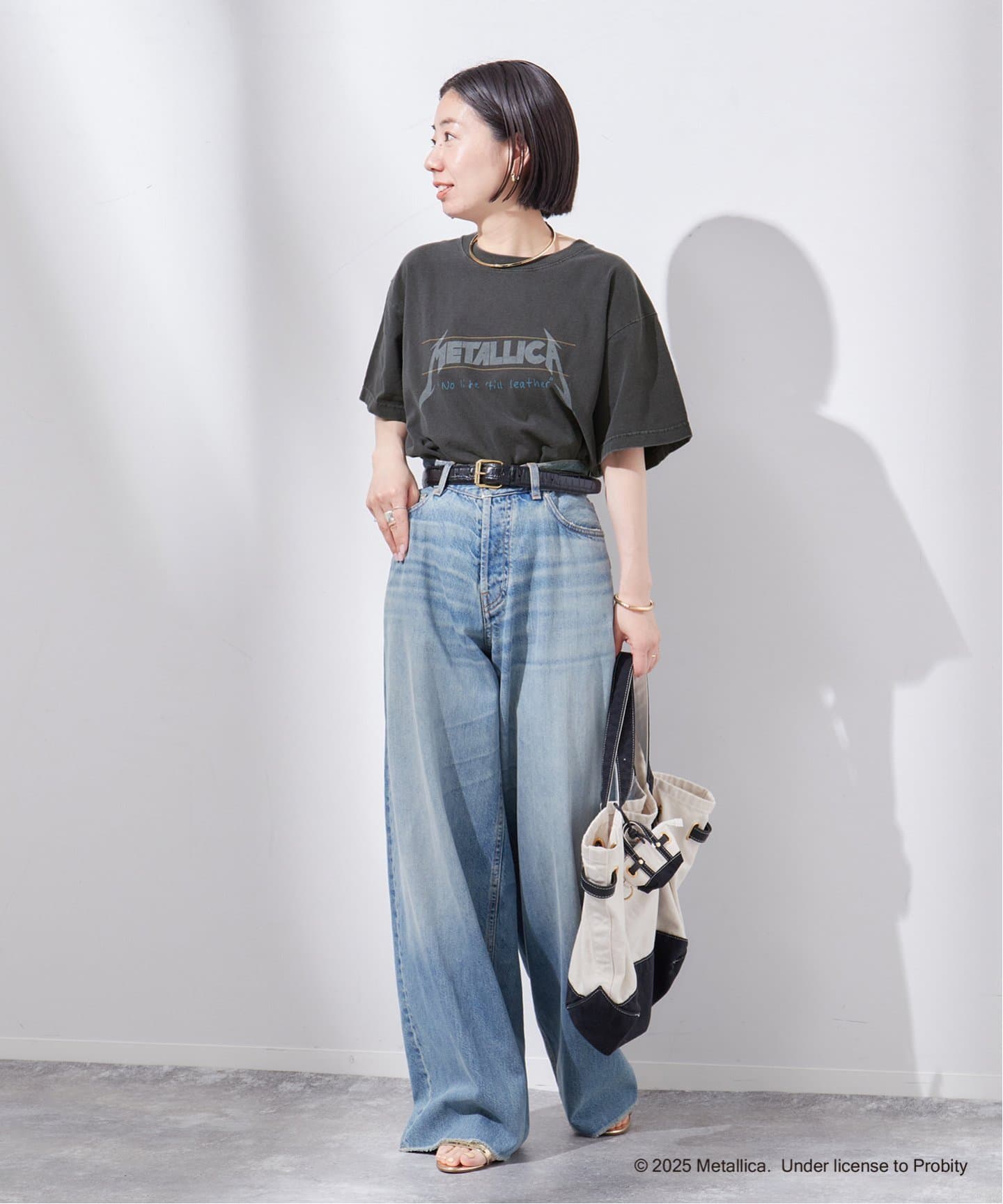 追加2》【GOOD ROCK SPEED 】25METALLICA 002W S/S TEE：Tシャツ