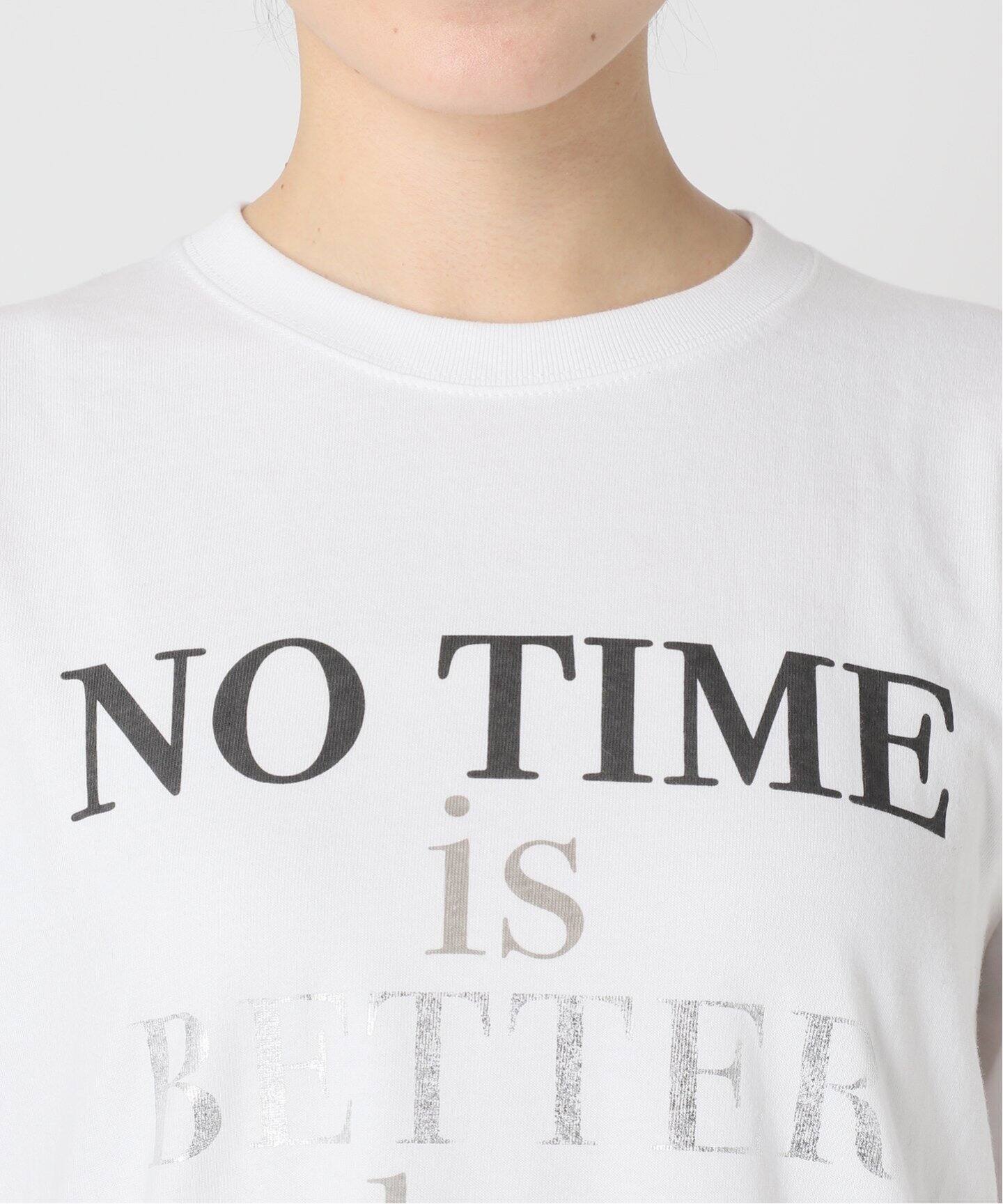 NO TIME 箔LOGO LONG T（Tシャツ／カットソー）｜JOURNAL