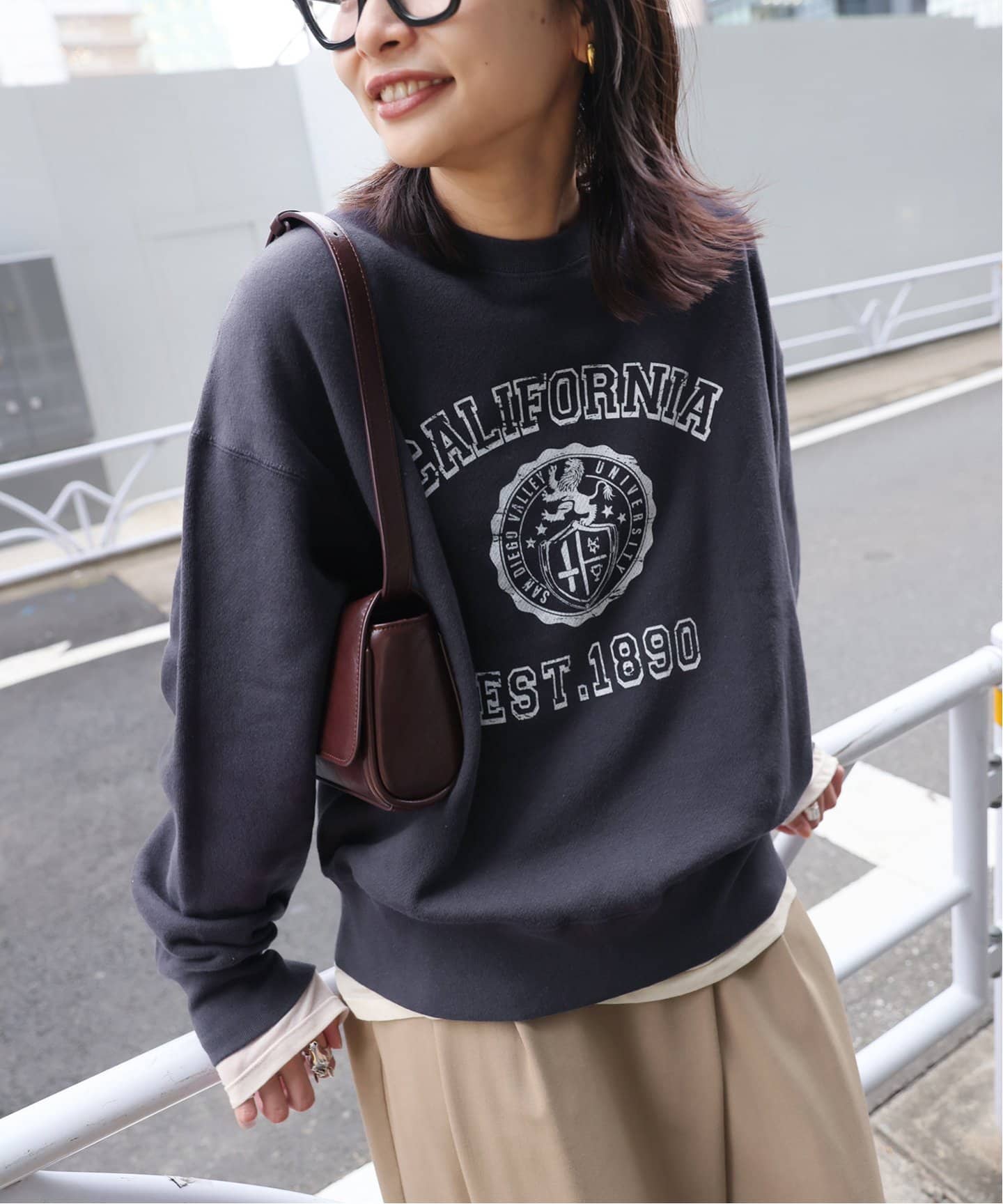 ジャーナルスタンダードヴィンテージロゴスエット ヴィンテージロゴ