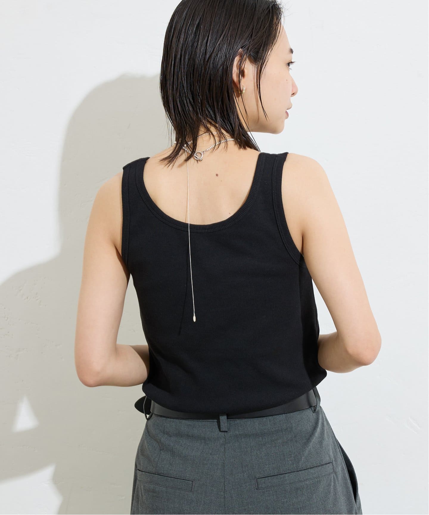 JOURNAL STANDARD - JOURNAL STANDARD L&#39;ESSAGE カップ付アメスリテレコタンク JOURNAL STANDARD - JOURNAL STANDARD L'ESSAGE カップ付アメ