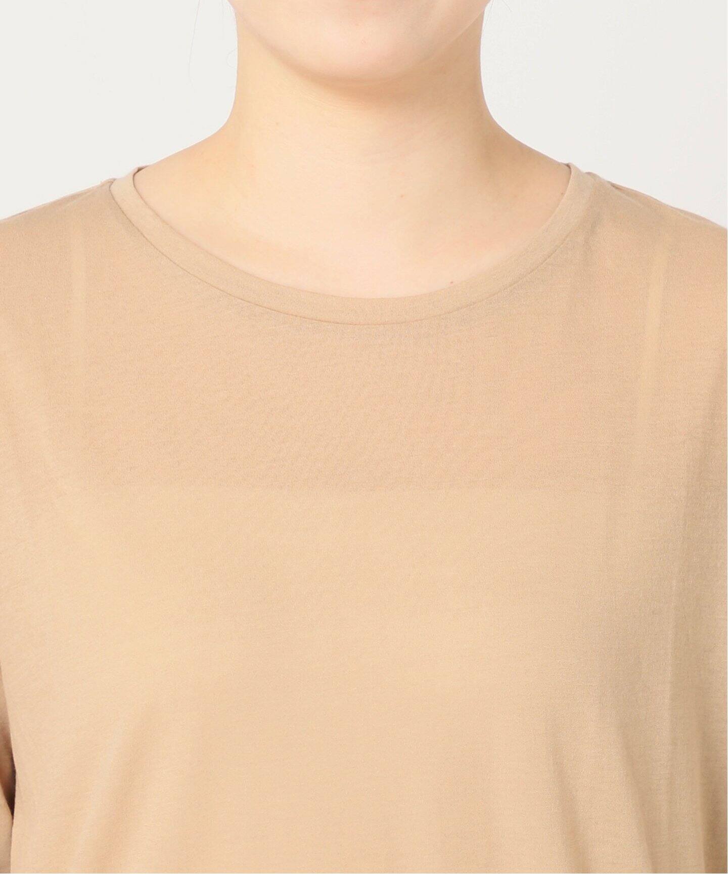 ジャーナルスタンダードシアーニットTシャツベイクルーズ 追加4》クルーネックシアーロングTシャツ（Tシャツ／カットソー