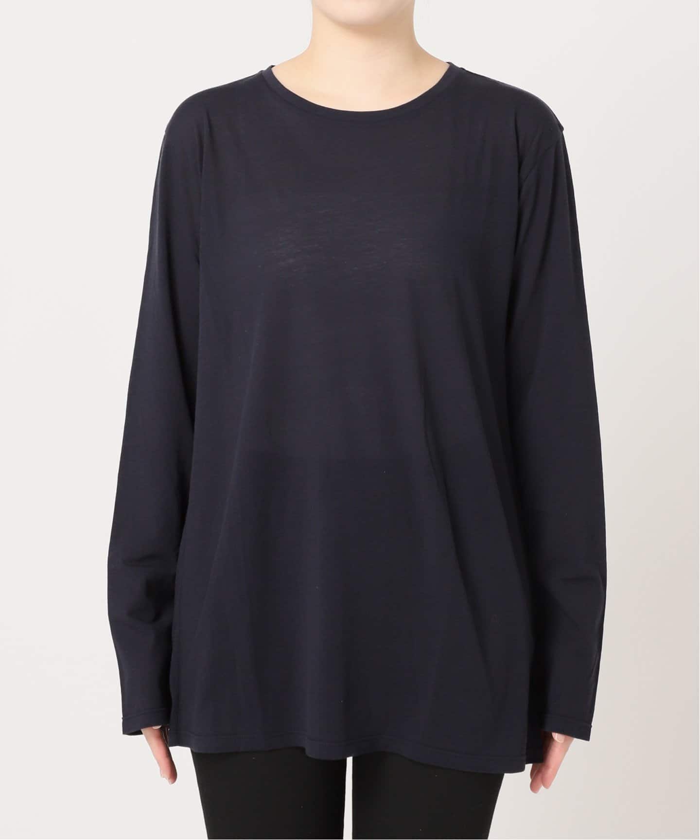 JOURNAL STANDARD クルーネックシアーロングTシャツ 追加3》クルーネックシアーロングTシャツ（Tシャツ／カットソー