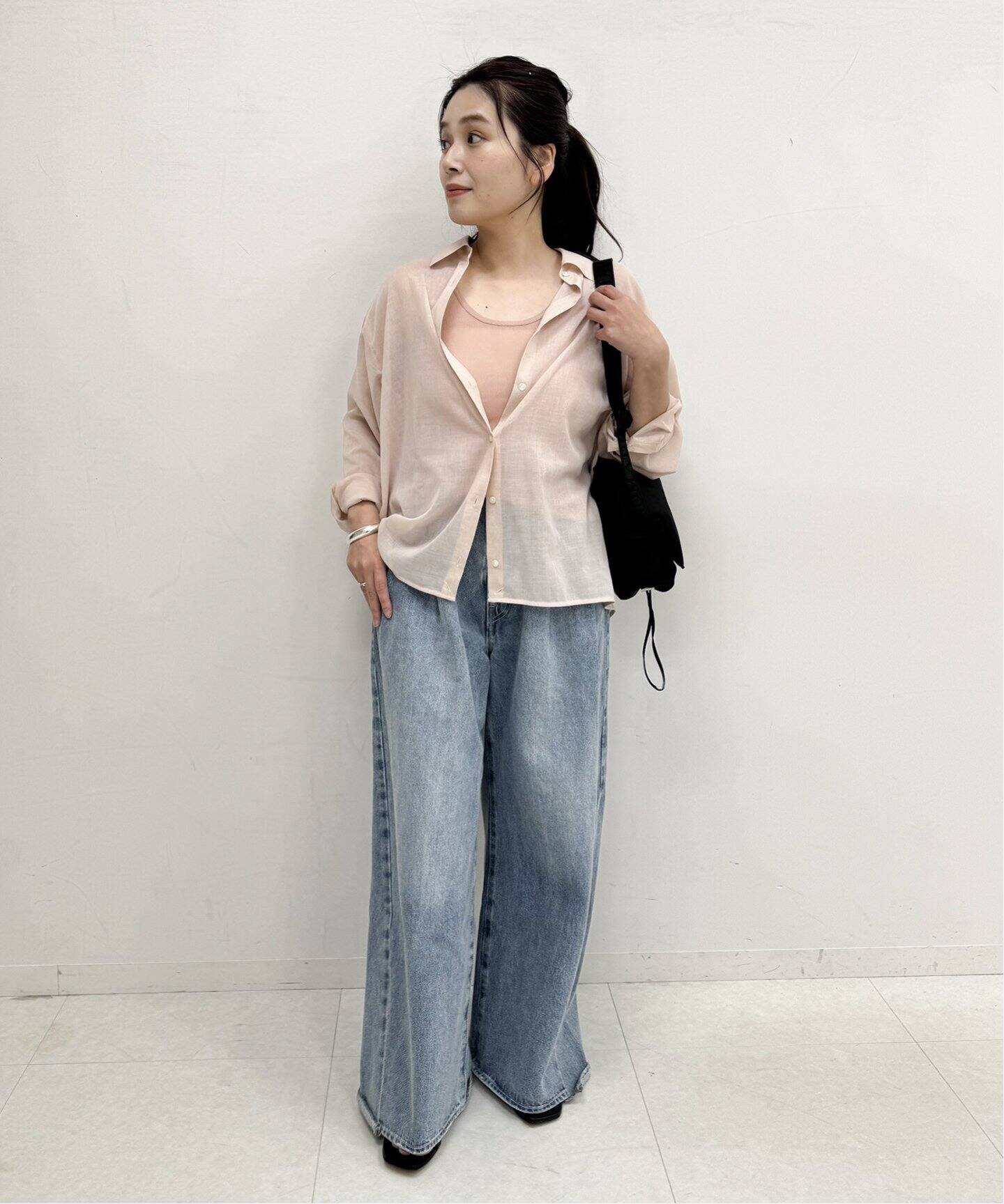 JOURNAL STANDARD✖️TOLIGHTシアータンクトップ(美品) ジャーナルスタンダード JOURNAL STANDARD シアーレイヤーリブ