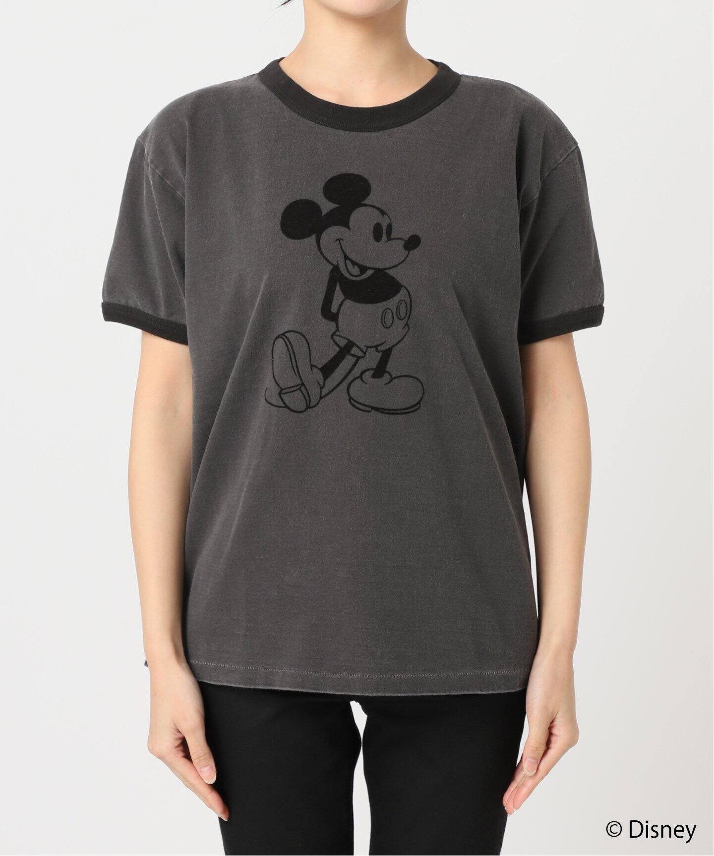 追加2》MICKEY / リンガーTシャツ（Tシャツ／カットソー