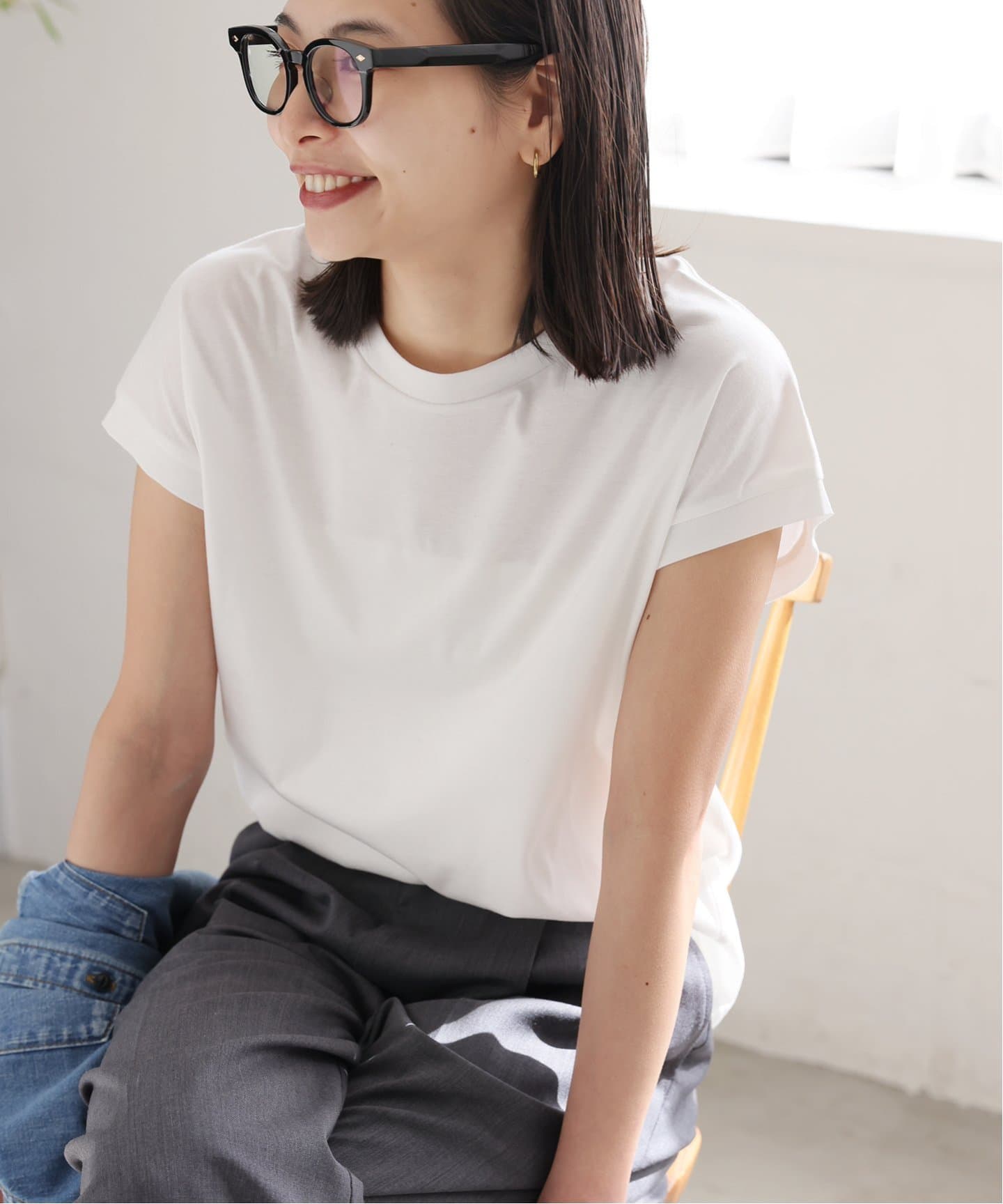 tシャツ 「追加4」汗ジミ防止ナノシアコンパクトTシャツ レディース 追加4》汗ジミ防止ナノシアコンパクトTシャツ（Tシャツ