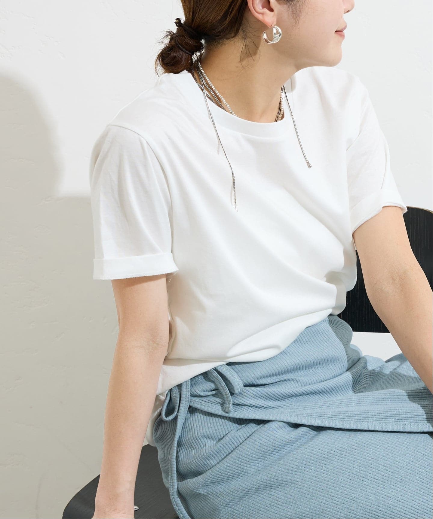 tシャツ 「追加3」汗ジミ防止ナノシアハーフスリーブT レディース 追加3》汗ジミ防止ナノシアハーフスリーブT（Tシャツ