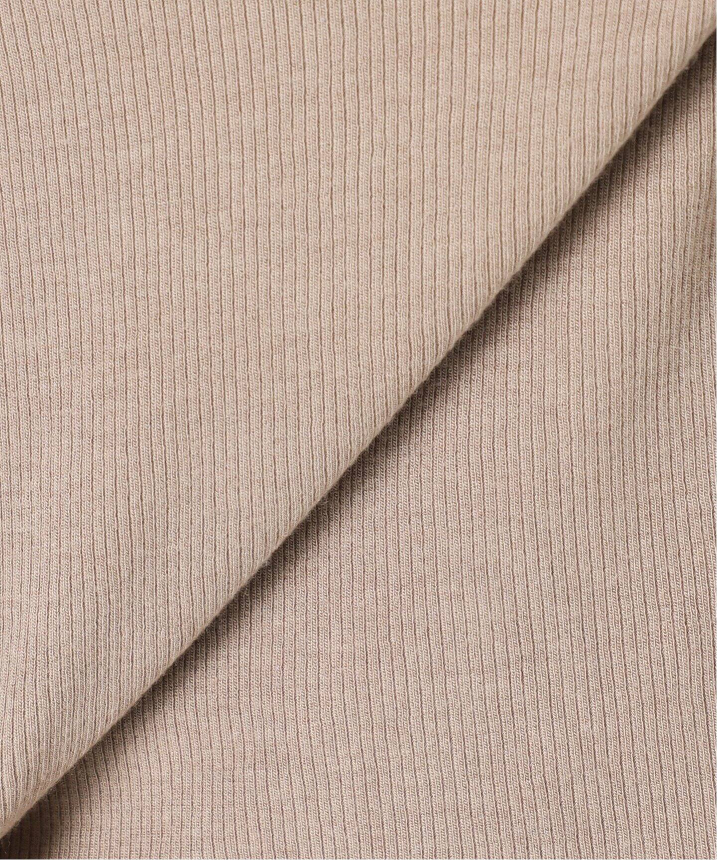 追加》レーヨンベアテレコクルーネックプルオーバー（Tシャツ