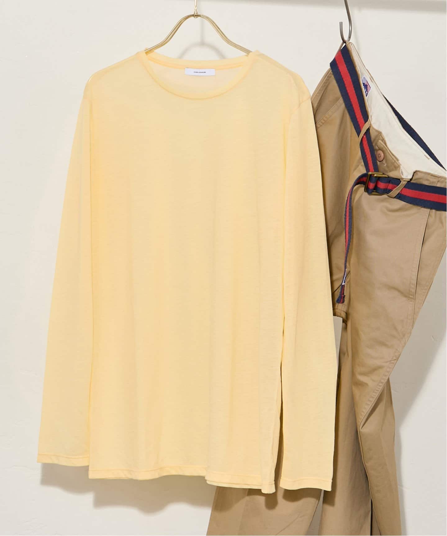 《追加5》クルーネックシアーロングTシャツ