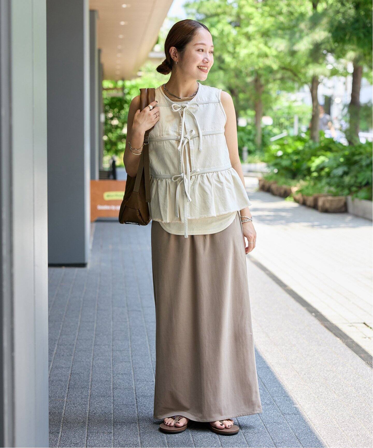 JOURNAL STANDARD フィブリルキュプラジャージーマキシスカート 追加2》フィブリルキュプラジャージーマキシスカート（ロング・マキシ