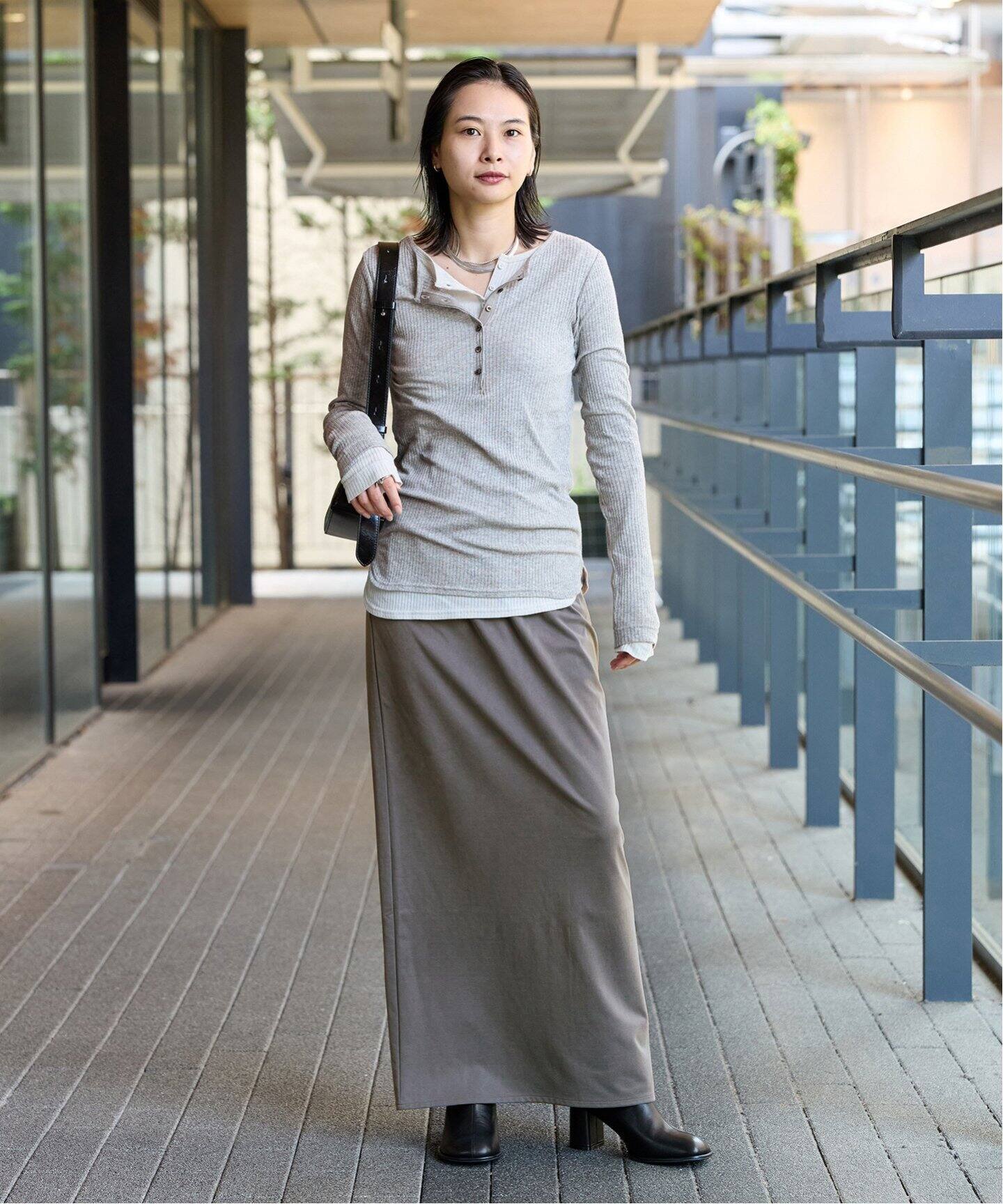 追加2》フィブリルキュプラジャージーマキシスカート（ロング・マキシ