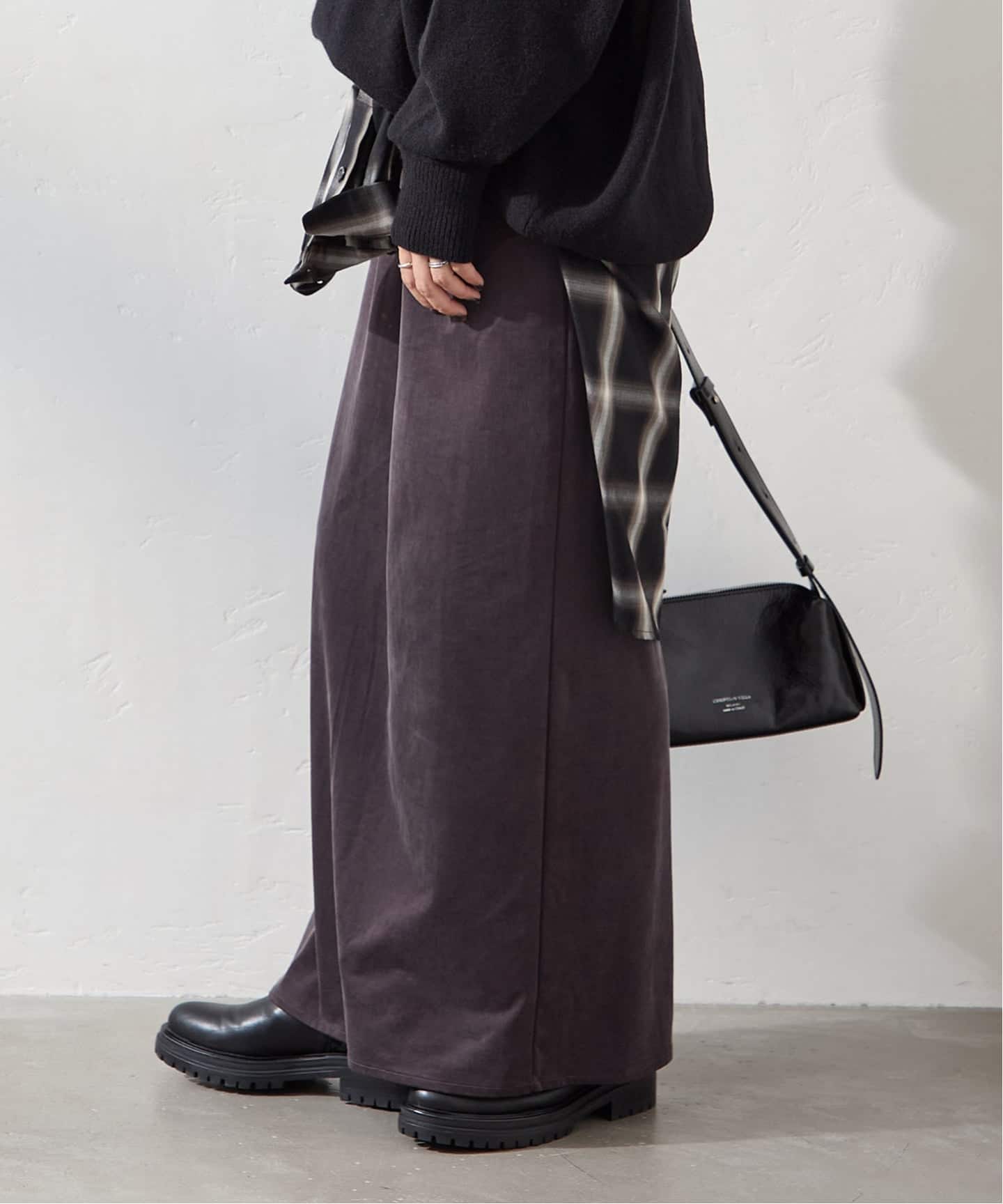 追加5》フィブリルキュプラジャージーマキシスカート（ロング・マキシ