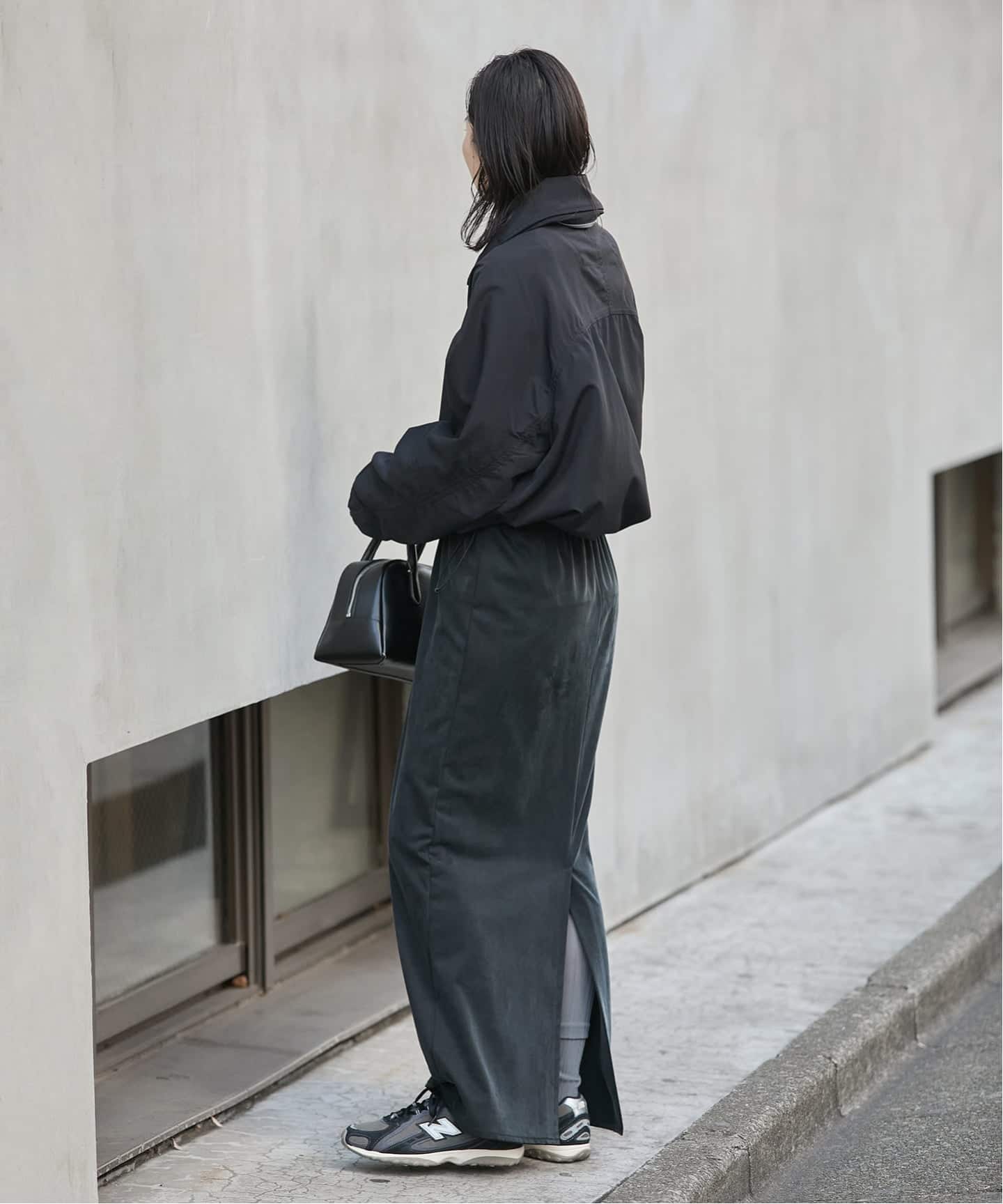 追加6》フィブリルキュプラジャージーマキシスカート（ロング・マキシ