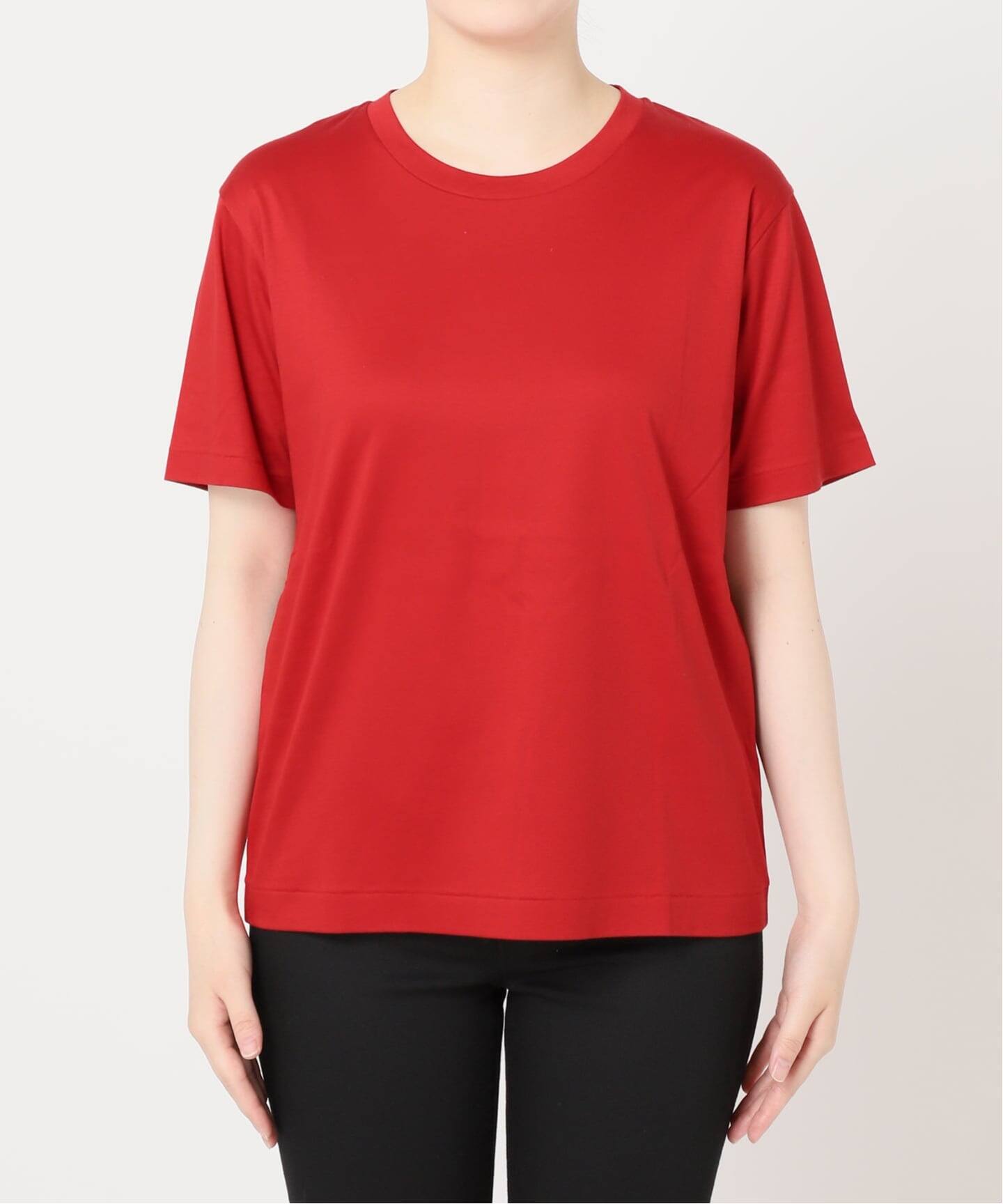 tシャツ 汗ジミ防止ナノシアハーフスリーブT レディース 追加4》汗ジミ防止ナノシアハーフスリーブT（Tシャツ
