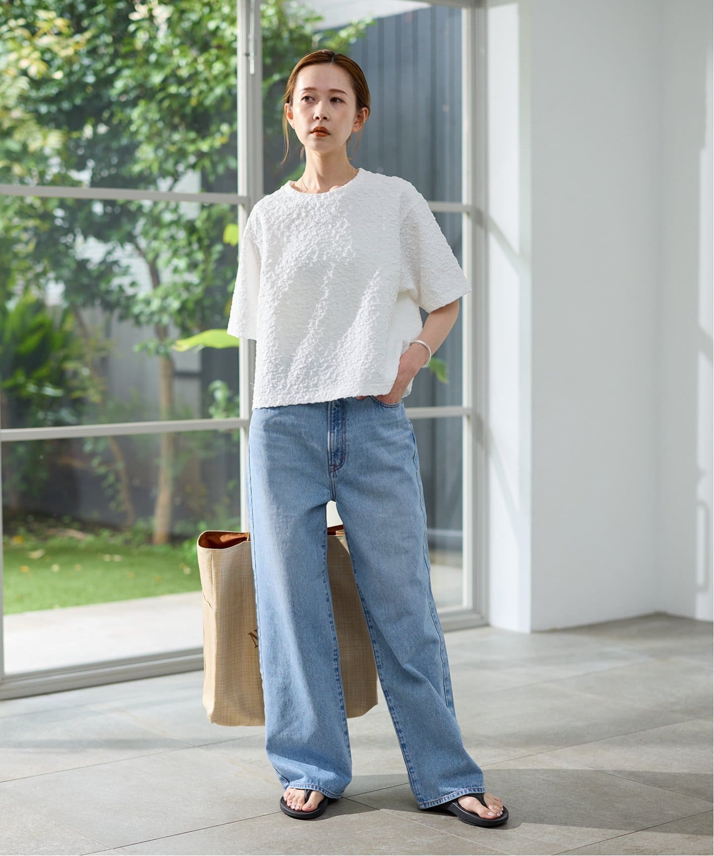 WEB限定追加予約》シャーリングハーフスリーブT（Tシャツ