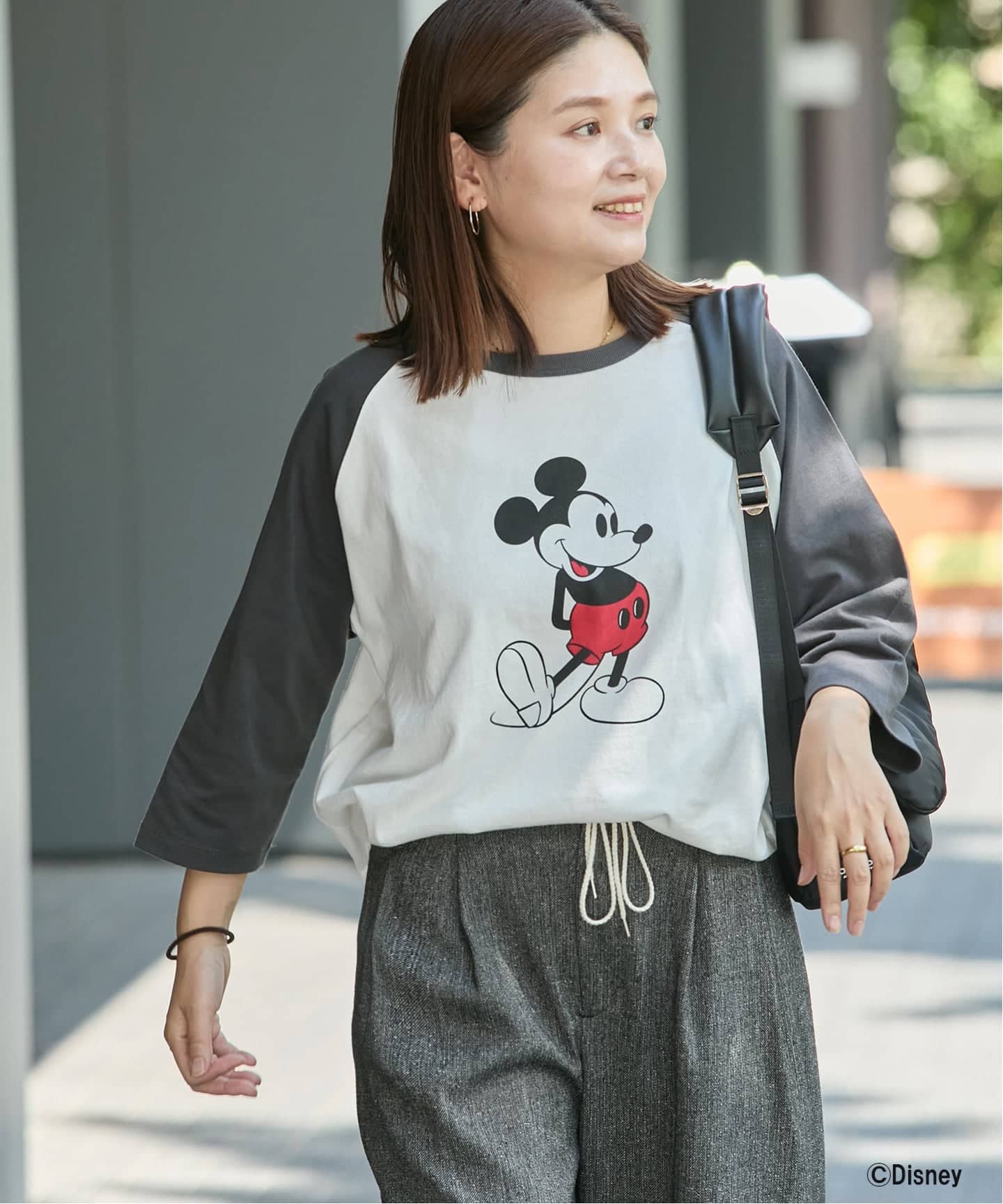 MICKEY / JSラグランTEE