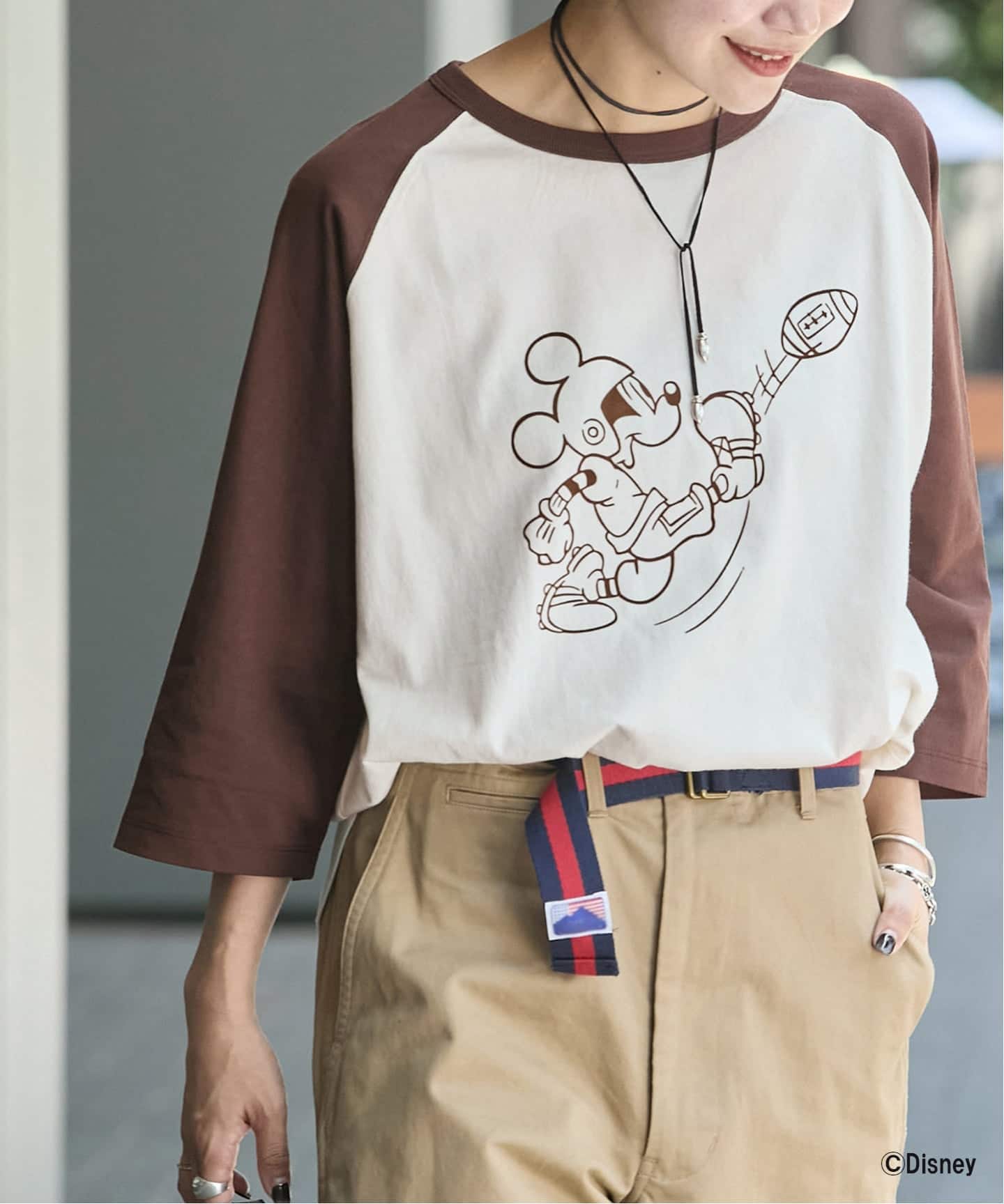 【一部店舗+WEB限定】MICKEY / JSラグランTEE