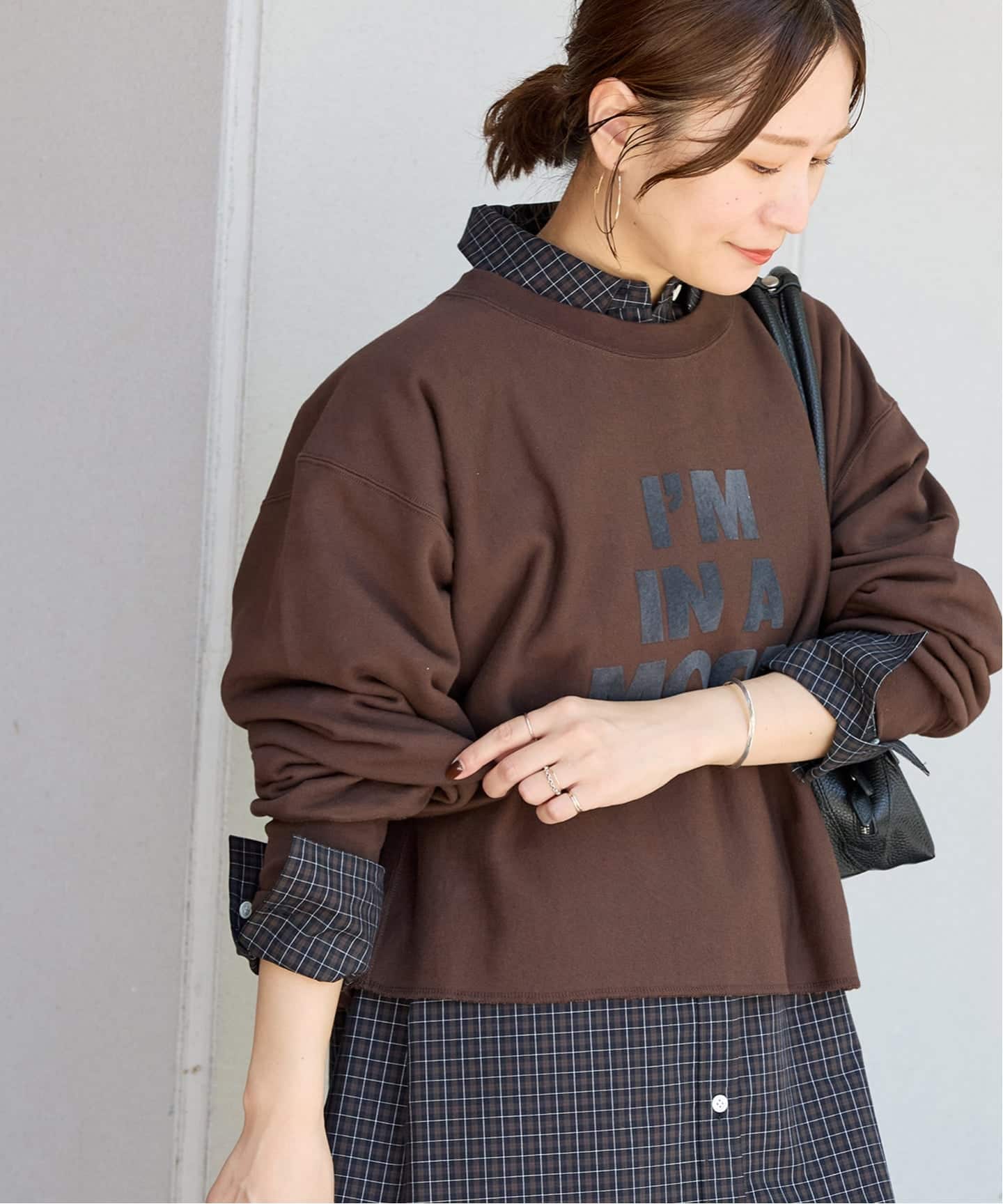 《予約》CROPPED LOGO SWEAT