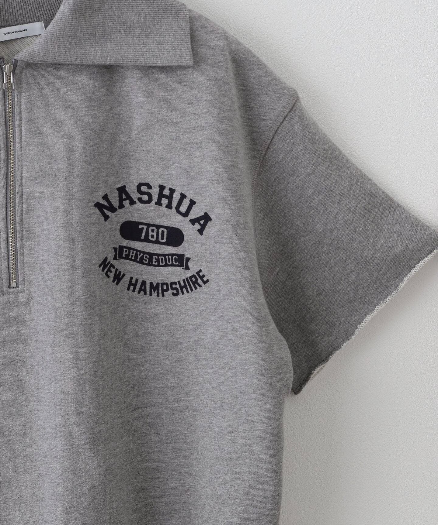 ハーフジップNASHUAプリントスウェット（スウェット）｜JOURNAL 