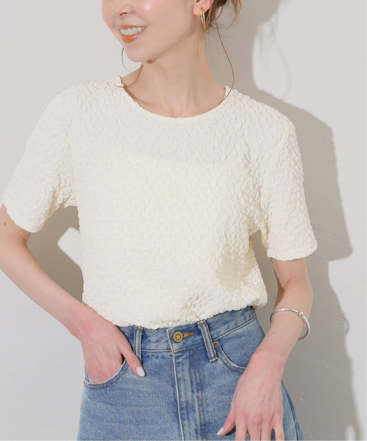 シャーリングフィットTEE（Tシャツ／カットソー）｜JOURNAL