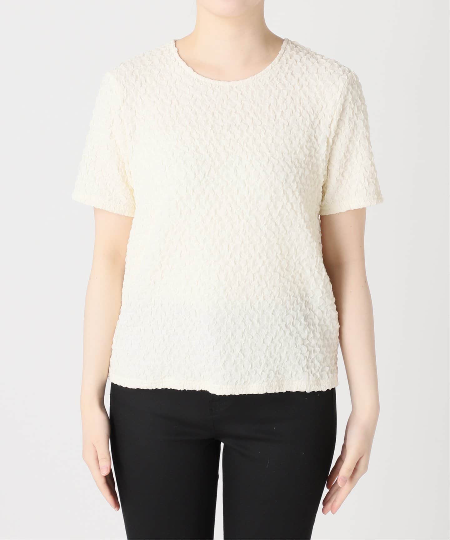 tシャツ シャーリングフィットTEE レディース シャーリングフィットTEE（Tシャツ／カットソー）｜JOURNAL