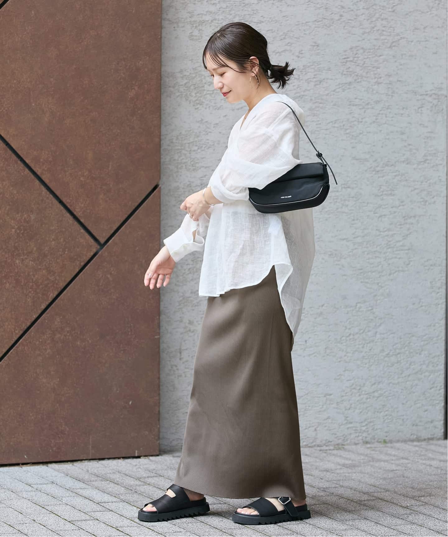 JOURNAL STANDARD】シックTRラップスカート Black JOURNAL STANDARD