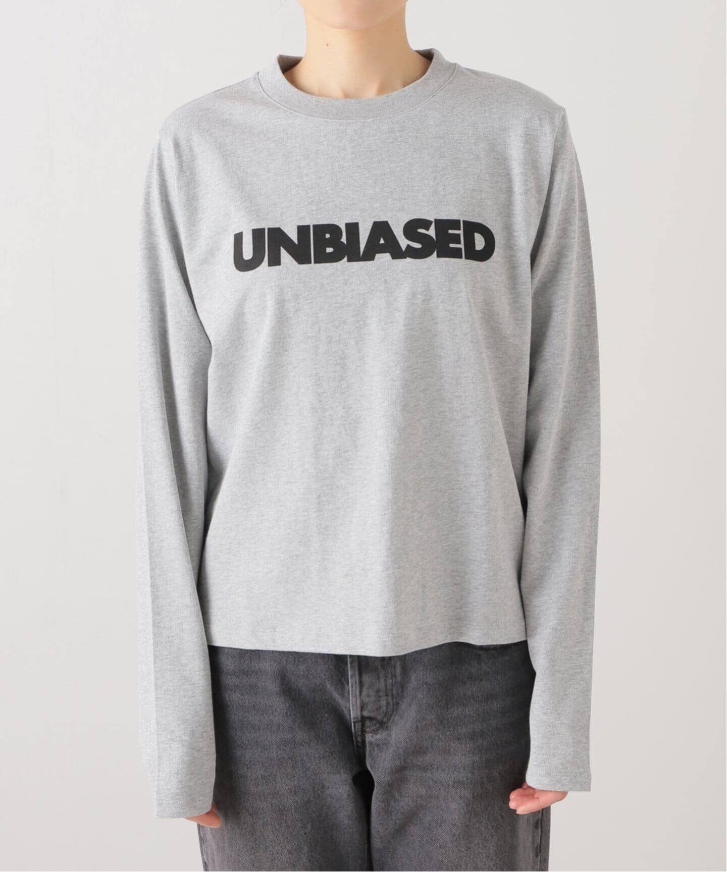 ジャーナルスタンダード　UNBIASED ロンT シルバー 追加2》UNBIASEDロングスリーブ Tシャツ（Tシャツ／カットソー