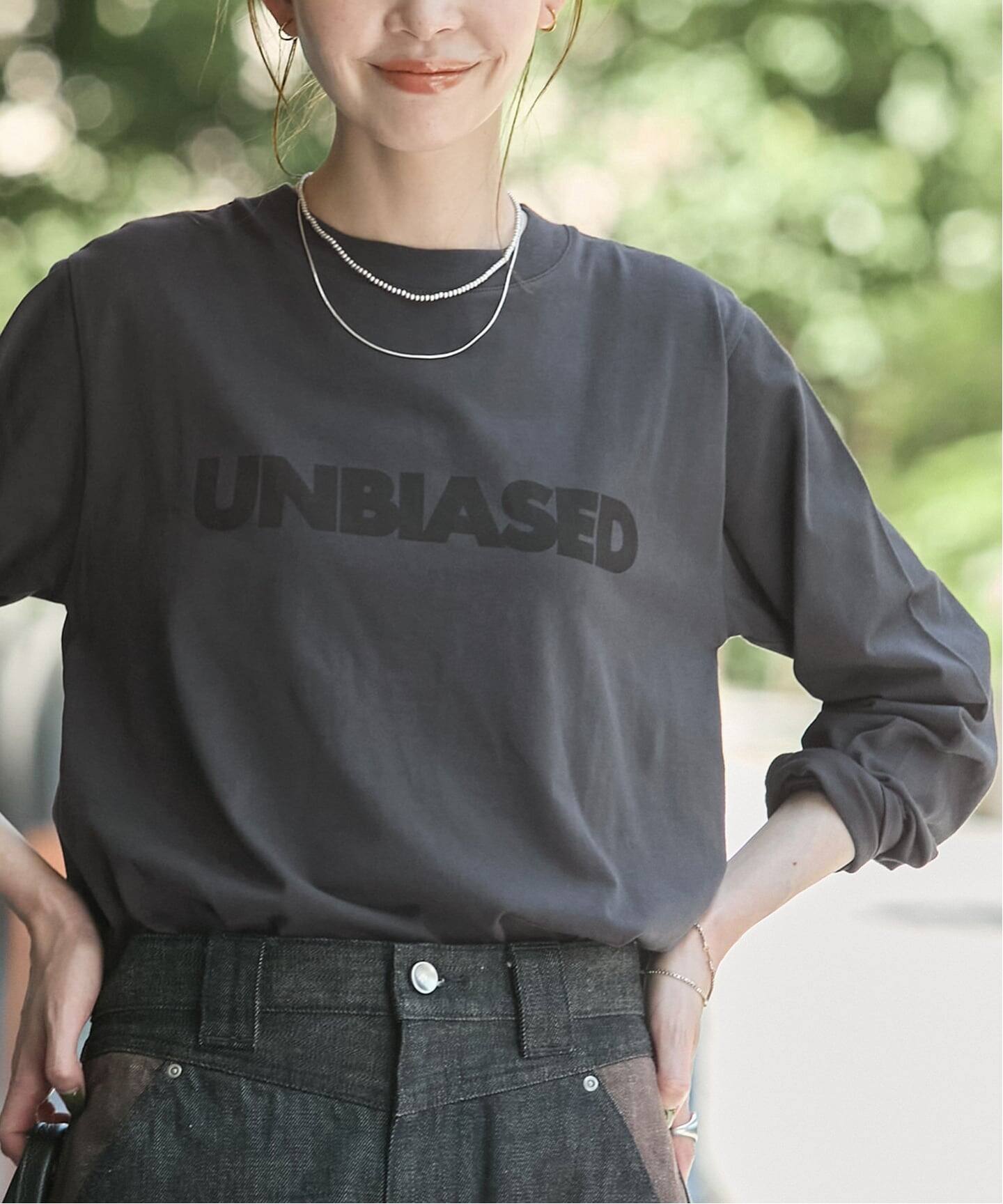 追加》UNBIASEDロングスリーブ Tシャツ（Tシャツ／カットソー