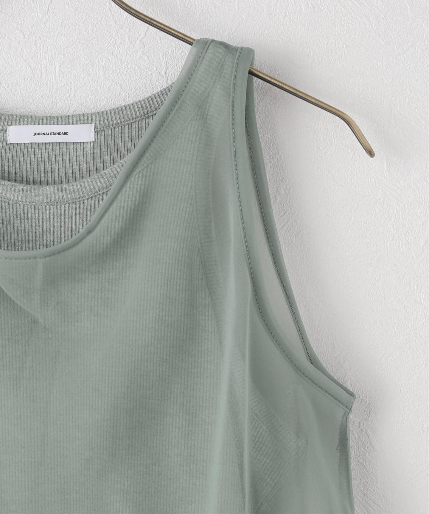 ジャーナルスタンダード（JOURNAL STANDARD）/シアーレイヤーリブタンク シアーレイヤーリブタンク（タンクトップ）｜JOURNAL STANDARD