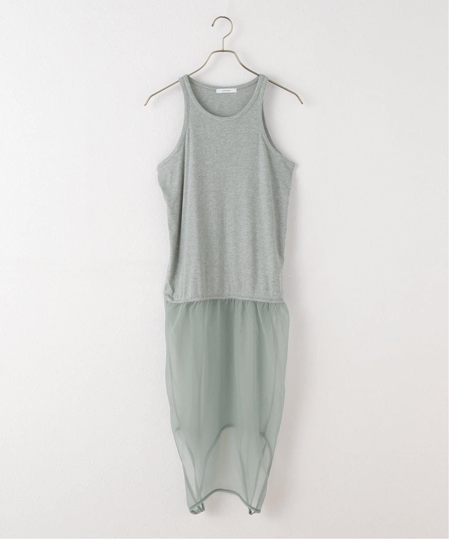 シアーレイヤーリブタンク（タンクトップ）｜JOURNAL STANDARD