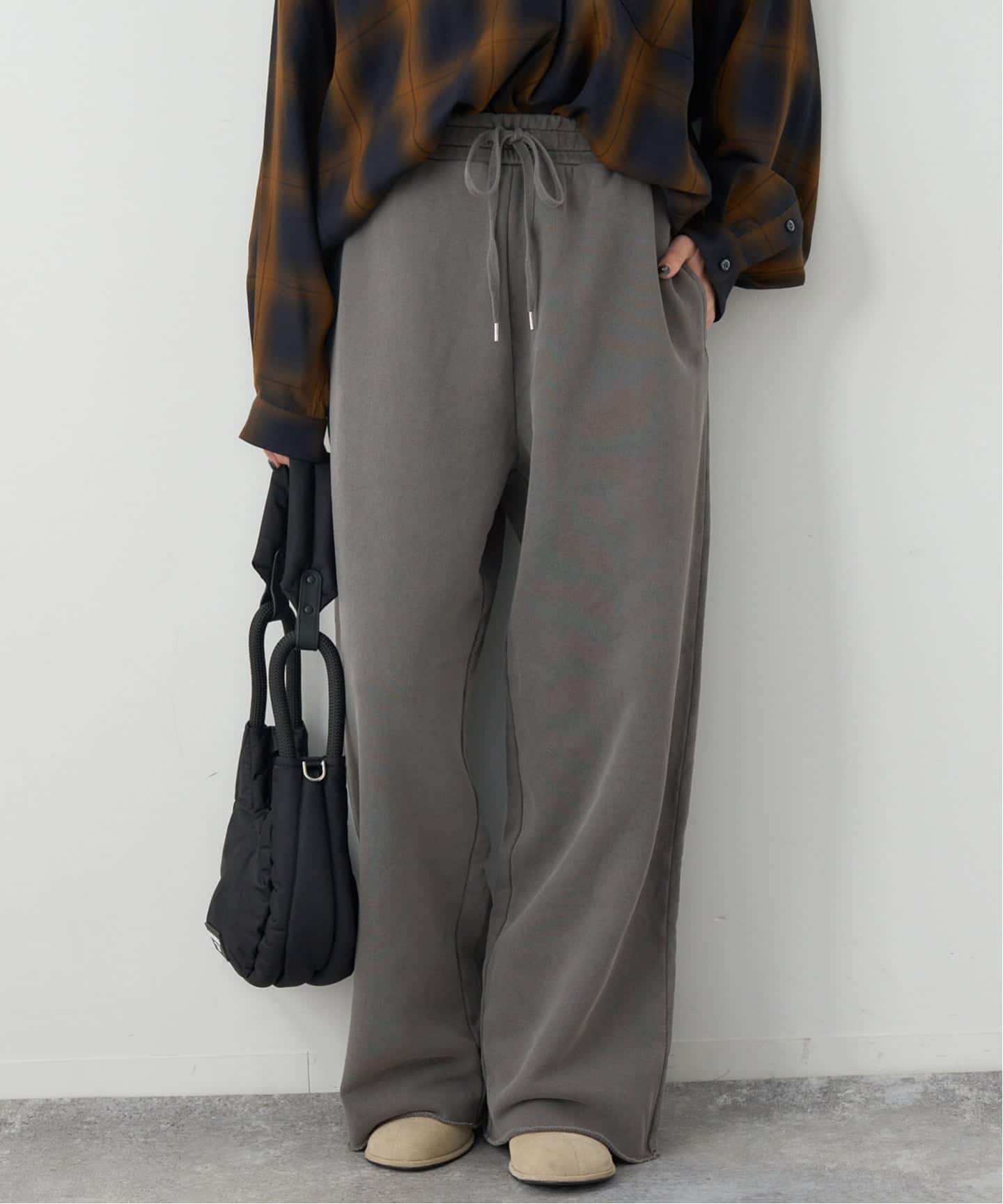 ピグメントギャザーパンツ（スウェットパンツ）｜JOURNAL STANDARD