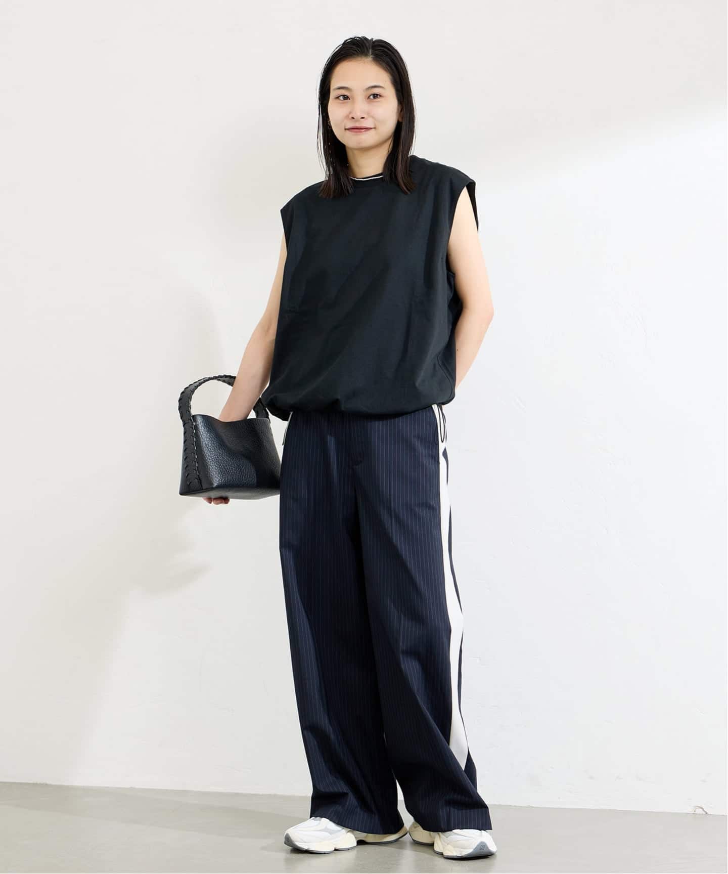 tシャツ 「追加」シャーリングノースリーブＴシャツ レディース JOURNAL STANDARD tシャツ 「追加」シャーリングノースリーブT