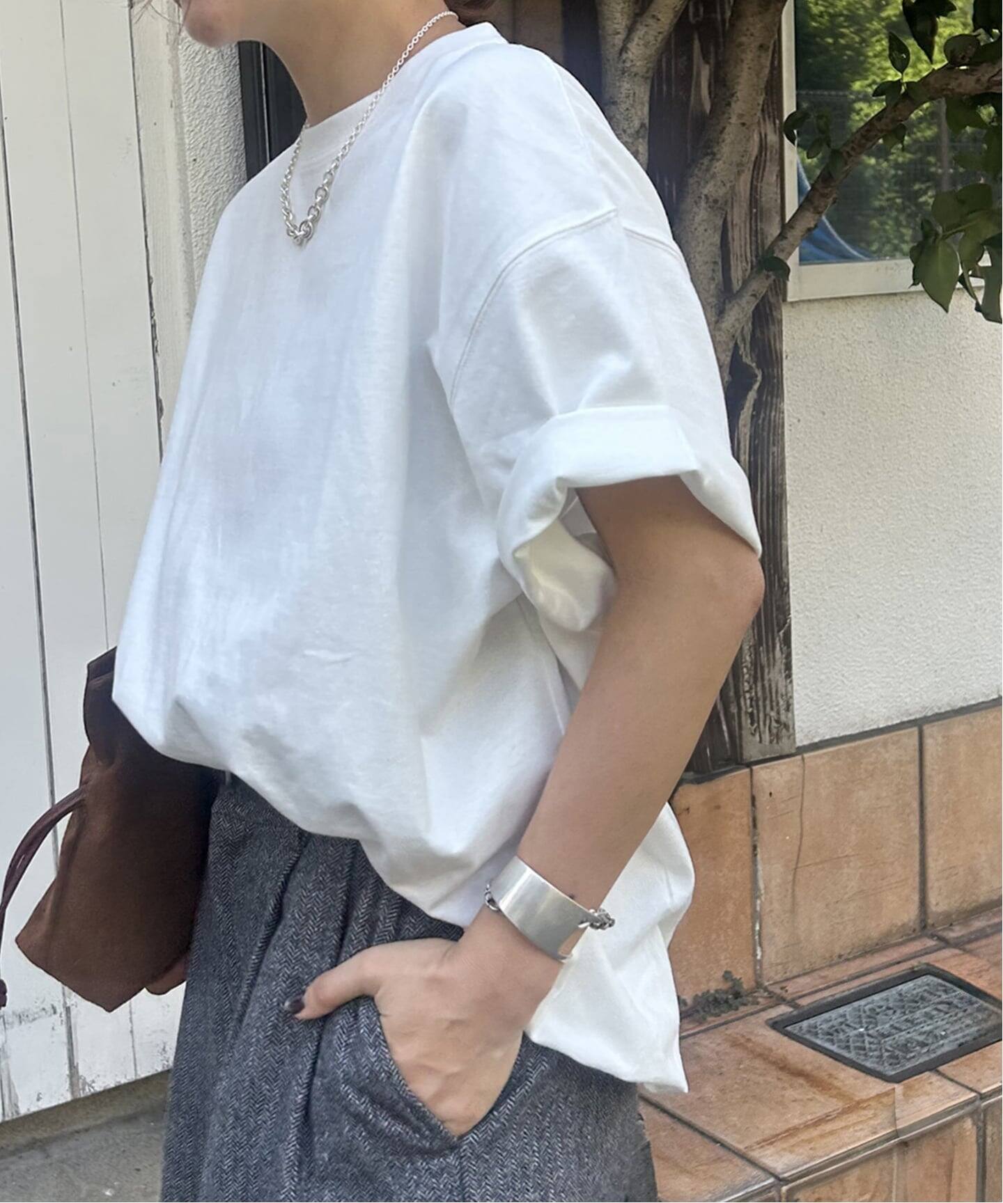 ジャーナルスタンダード　タックスウェットTシャツ 追加3》タックスウェットTシャツ（Tシャツ／カットソー）｜JOURNAL