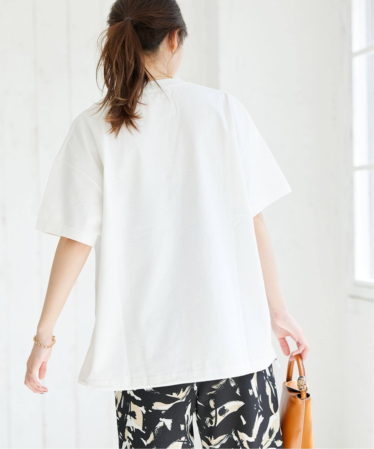 追加4》シャーリングTシャツ（Tシャツ／カットソー）｜JOURNAL