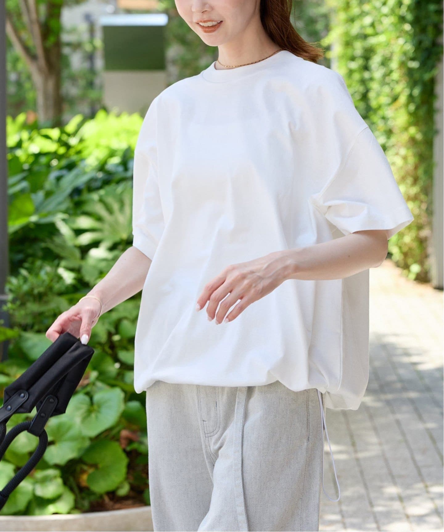 新品 ジャーナルスタンダード シャーリングTシャツ ブラックA JOURNAL STANDARD tシャツ 「追加」シャーリングTシャツ