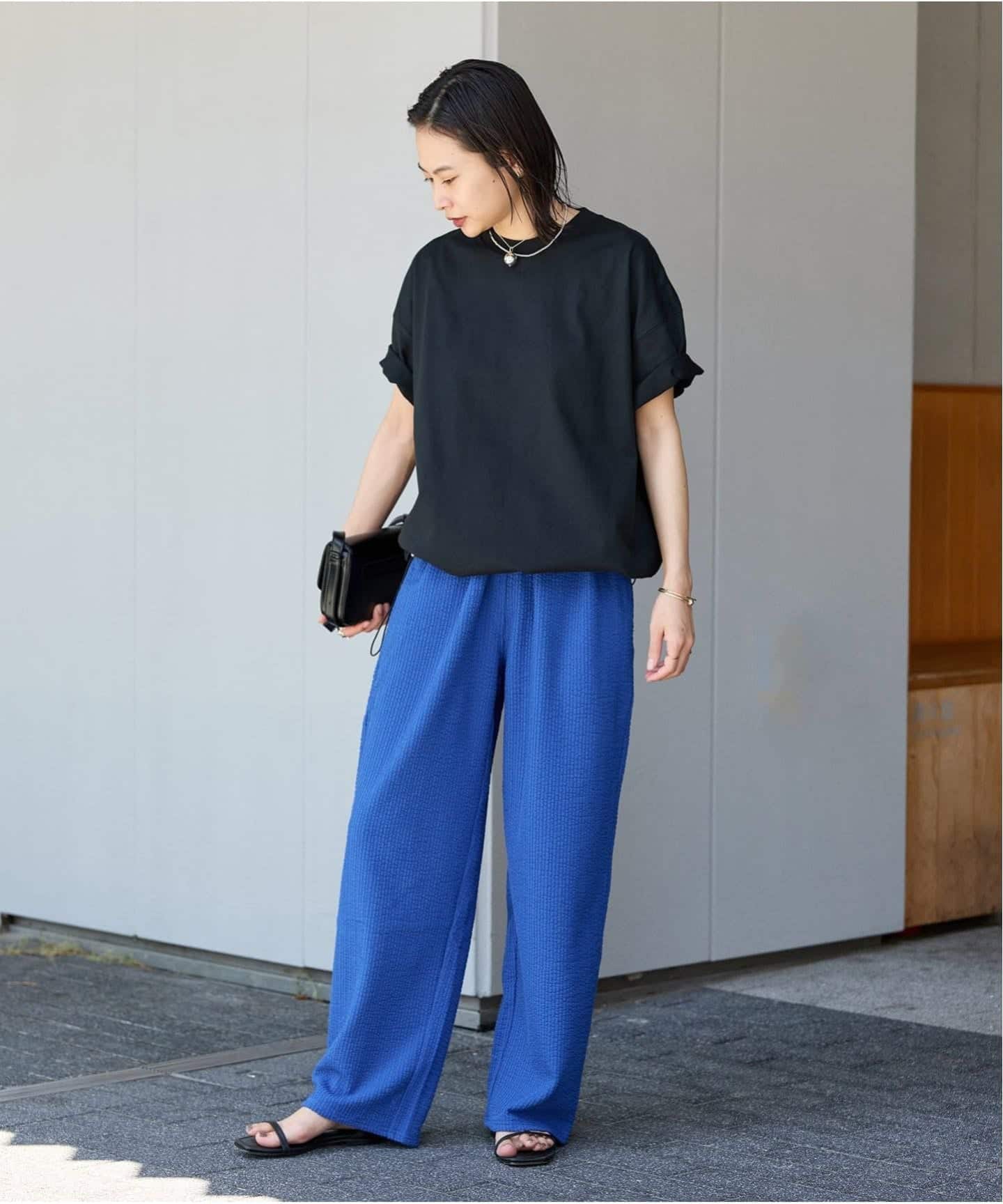 ジャーナルスタンダード シャーリングTシャツ ブラック系その他 JOURNAL STANDARD tシャツ 「追加」シャーリングTシャツ