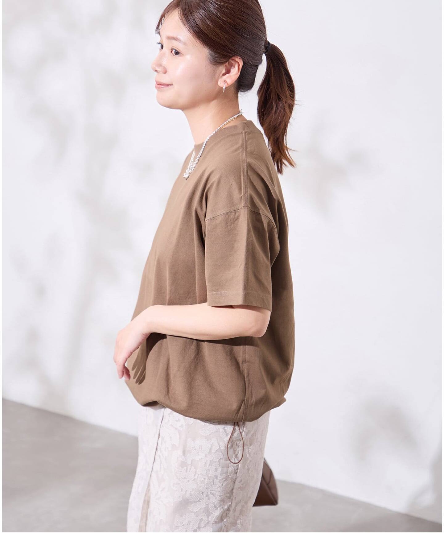 追加6》シャーリングTシャツ（Tシャツ／カットソー）｜JOURNAL
