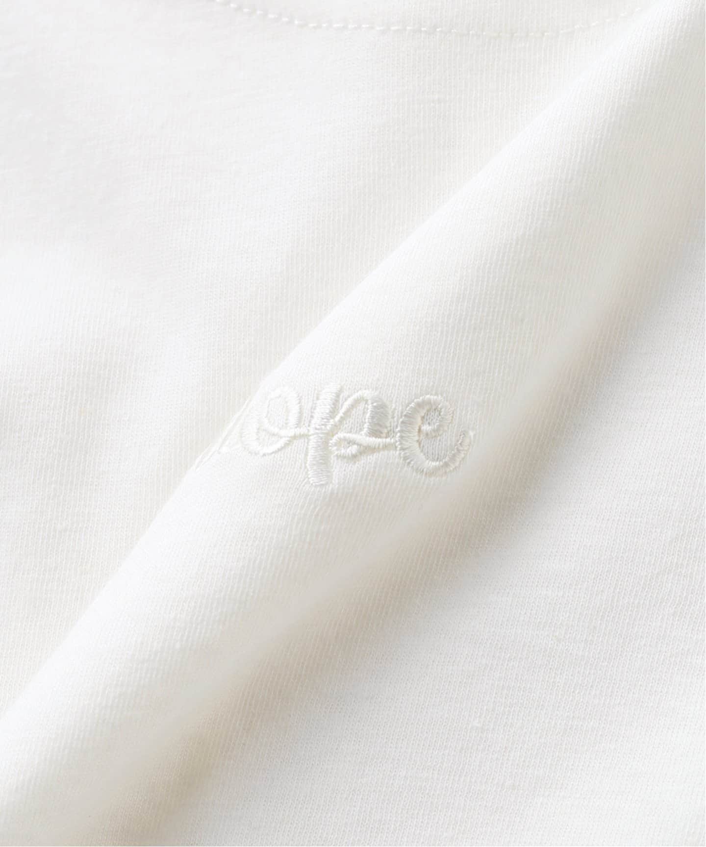 tシャツ 麻混天竺ワンポイントシシュウTシャツ レディース JOURNAL STANDARD tシャツ 麻混天竺ワンポイントシシュウTシャツ
