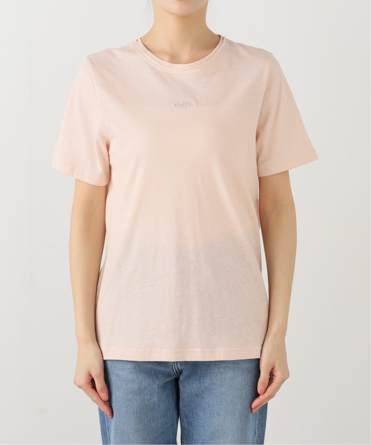 tシャツ 麻混天竺ワンポイントシシュウTシャツ レディース JOURNAL STANDARD tシャツ 麻混天竺ワンポイントシシュウTシャツ