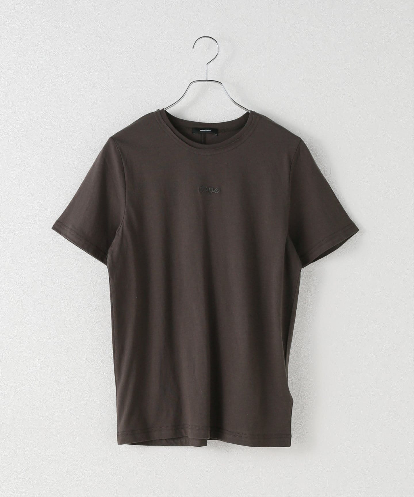 tシャツ 麻混天竺ワンポイントシシュウTシャツ レディース 麻混天竺ワンポイントシシュウTシャツ（Tシャツ／カットソー