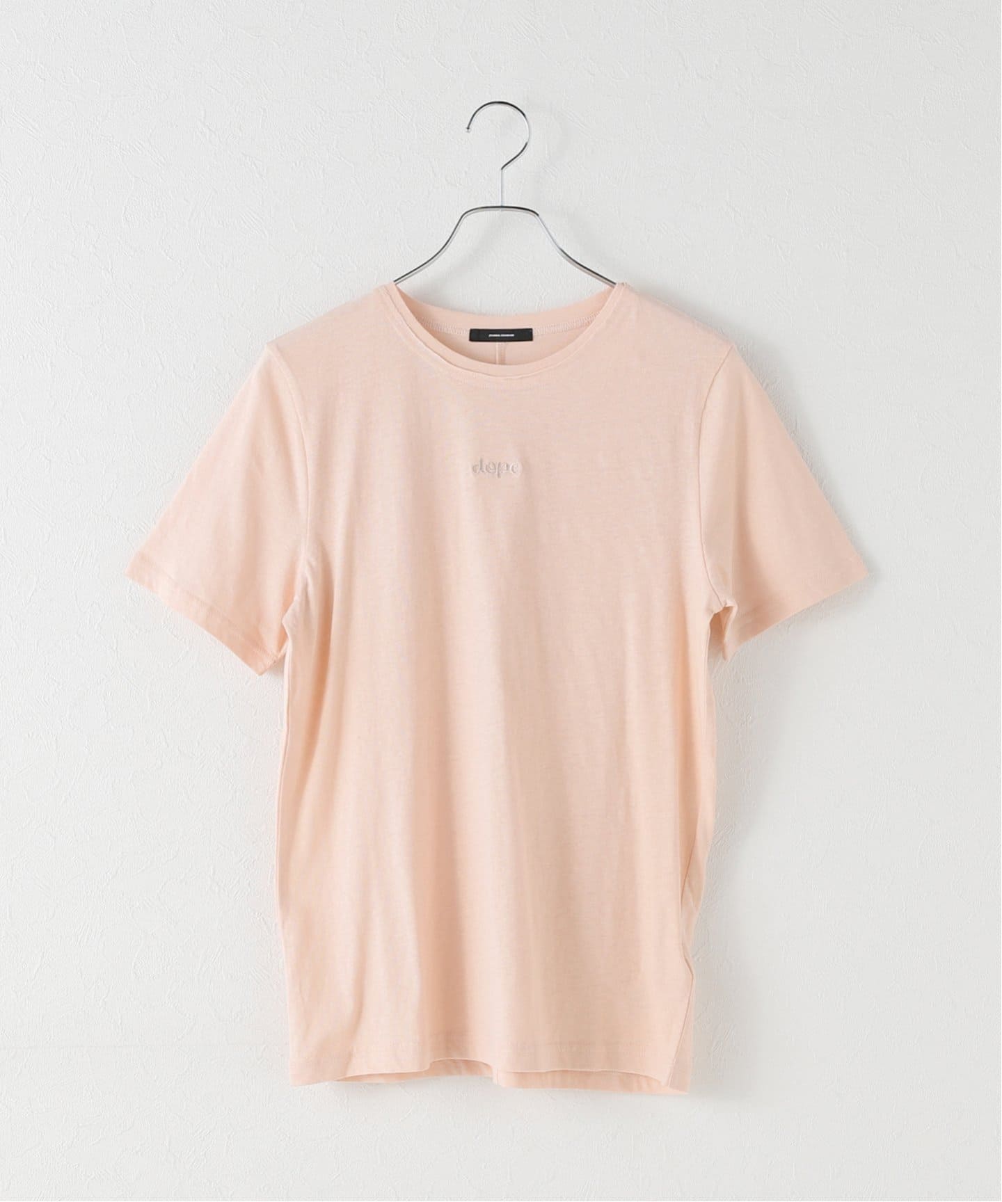 tシャツ 麻混天竺ワンポイントシシュウTシャツ レディース 麻混天竺ワンポイントシシュウTシャツ（Tシャツ／カットソー
