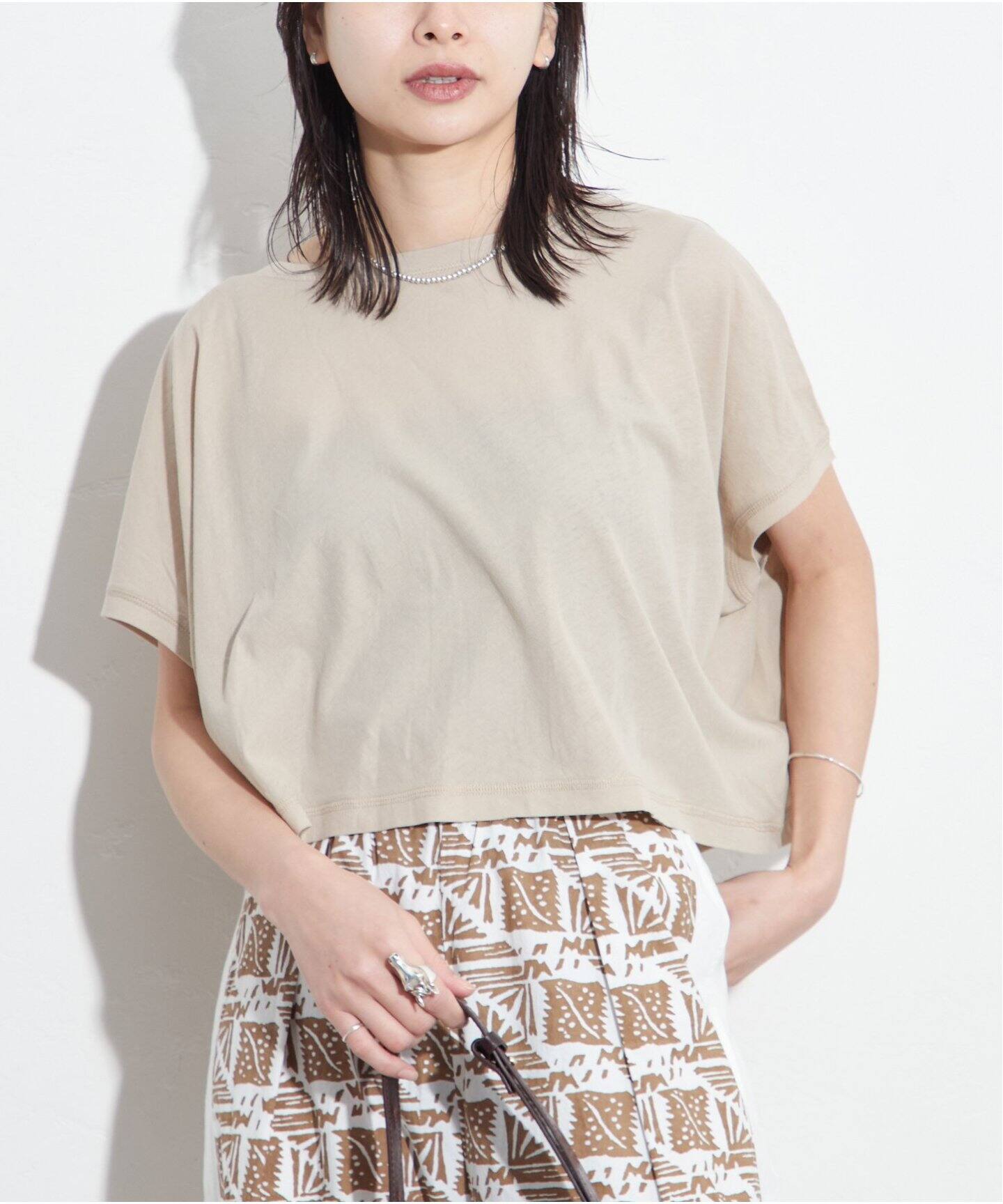 tシャツ マルチマッチシアーショートプルオーバー レディース マルチマッチシアーショートプルオーバー（Tシャツ／カットソー