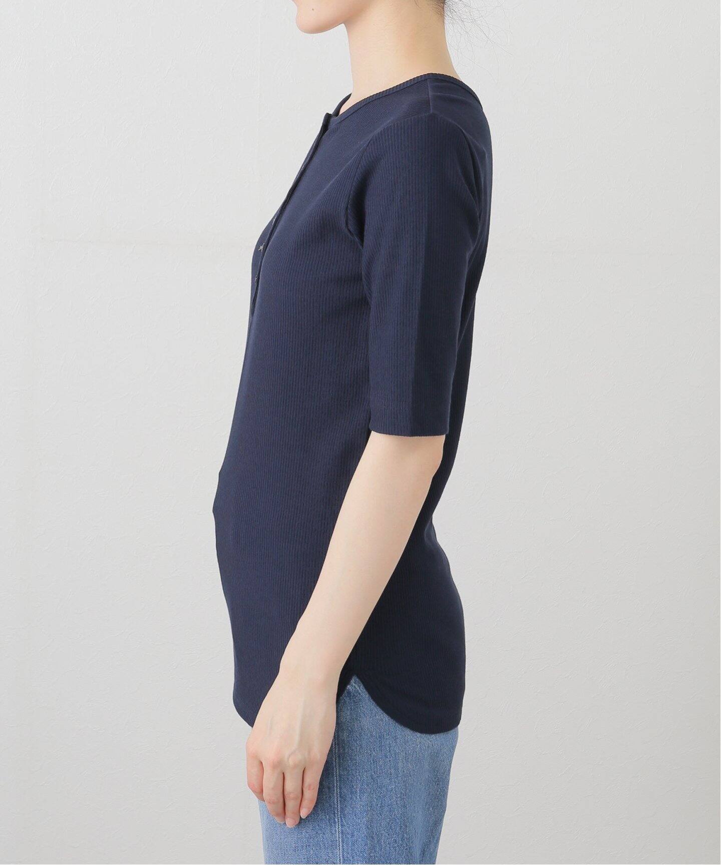ハイツイストテレコヘンリーハーフスリーブ（Tシャツ