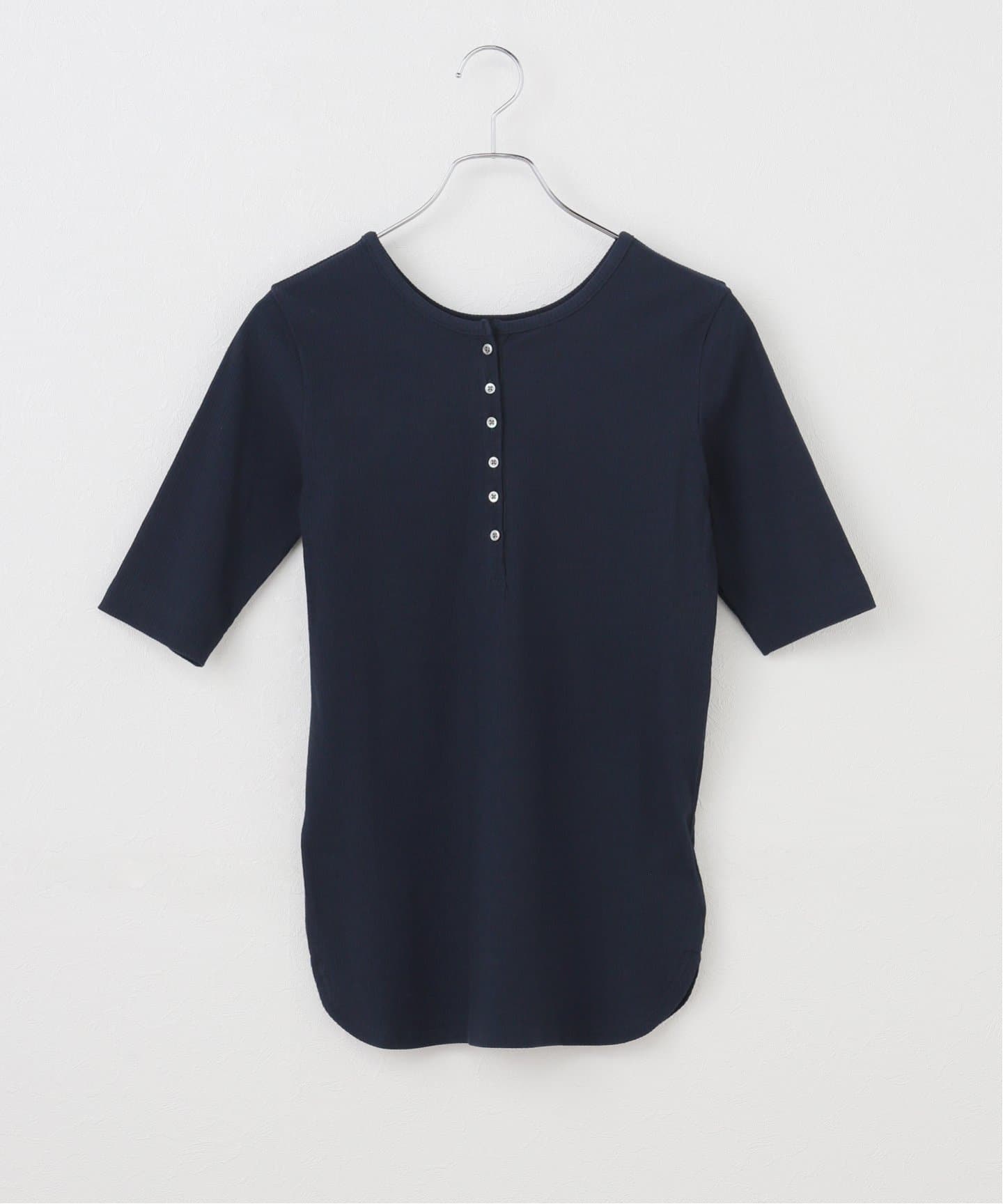 ハイツイストテレコヘンリーハーフスリーブ（Tシャツ／カットソー