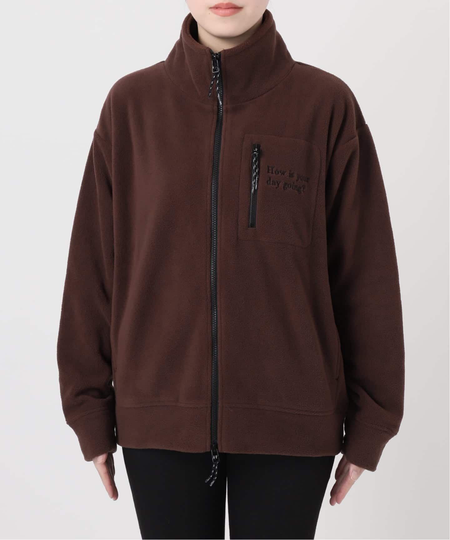 フリースダブルジップブルゾン（ボア・フリース）｜JOURNAL STANDARD