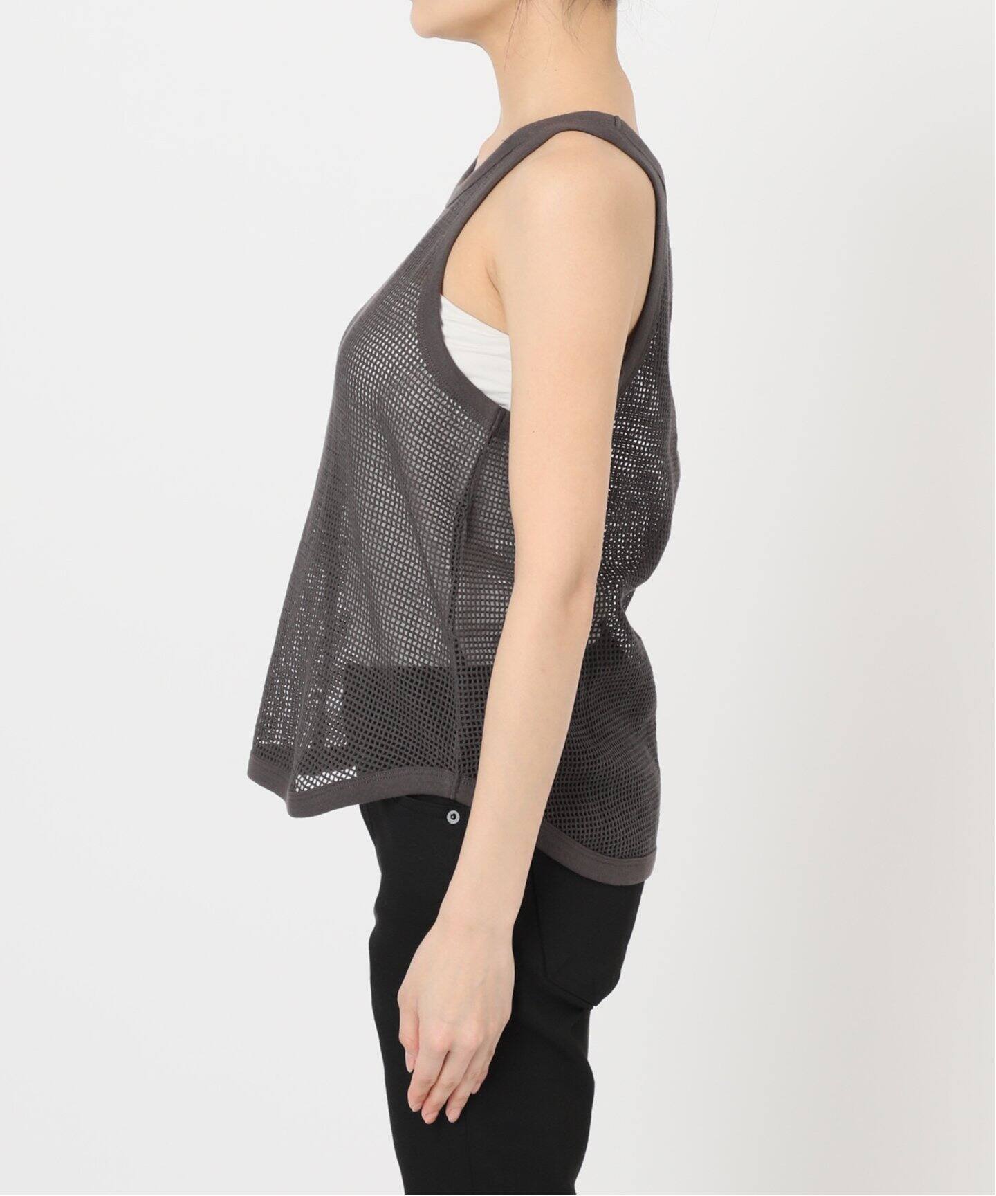 Euro vintage メッシュ　ノースリーブ EURO VINTAGE◇LE MOUSQUETAIRE⁄ジャケット⁄-⁄-⁄IDG