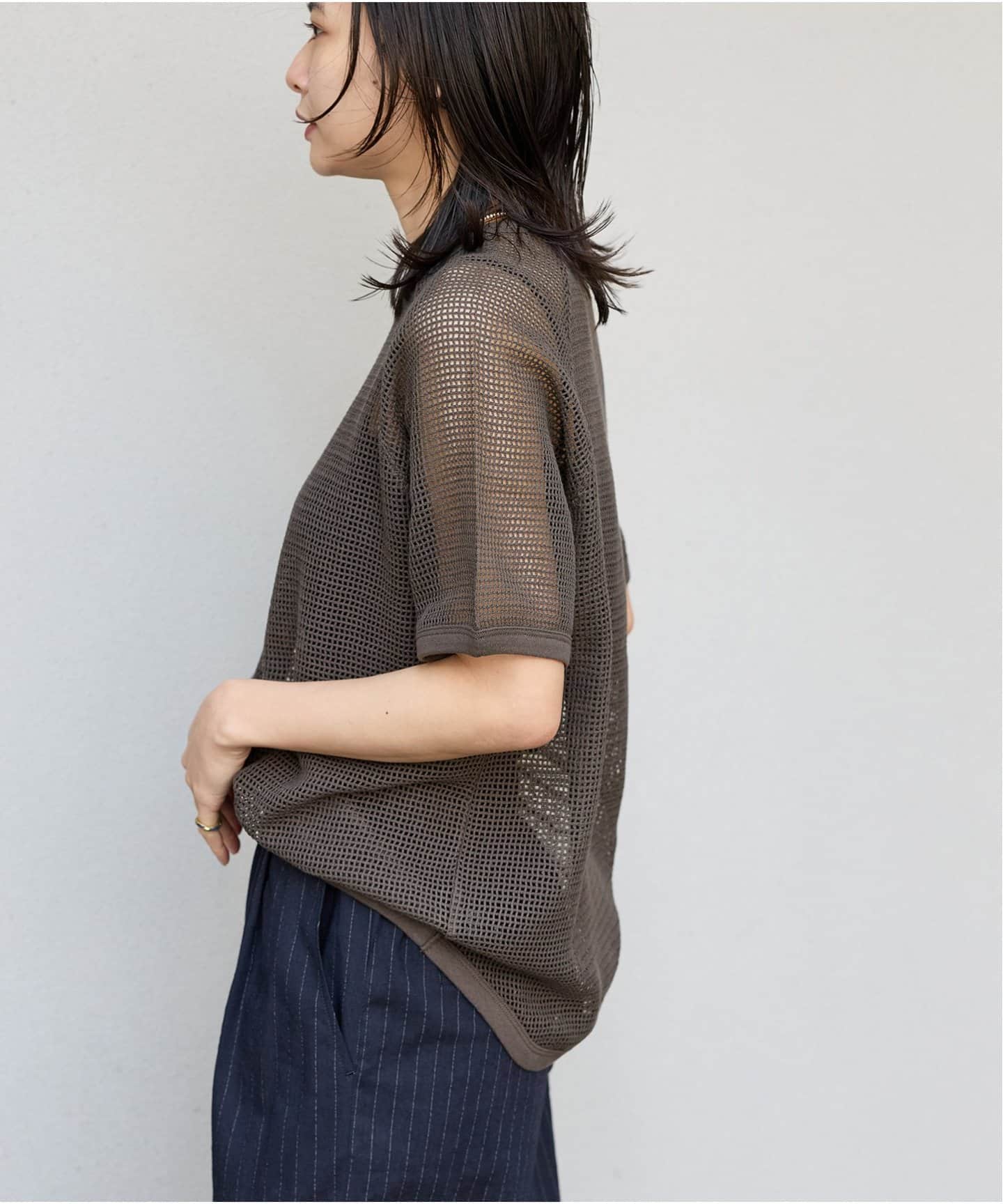 美品♡ journal standard L'essage メッシュTシャツ journal standard L'essage（ジャーナルスタンダードレサージュ