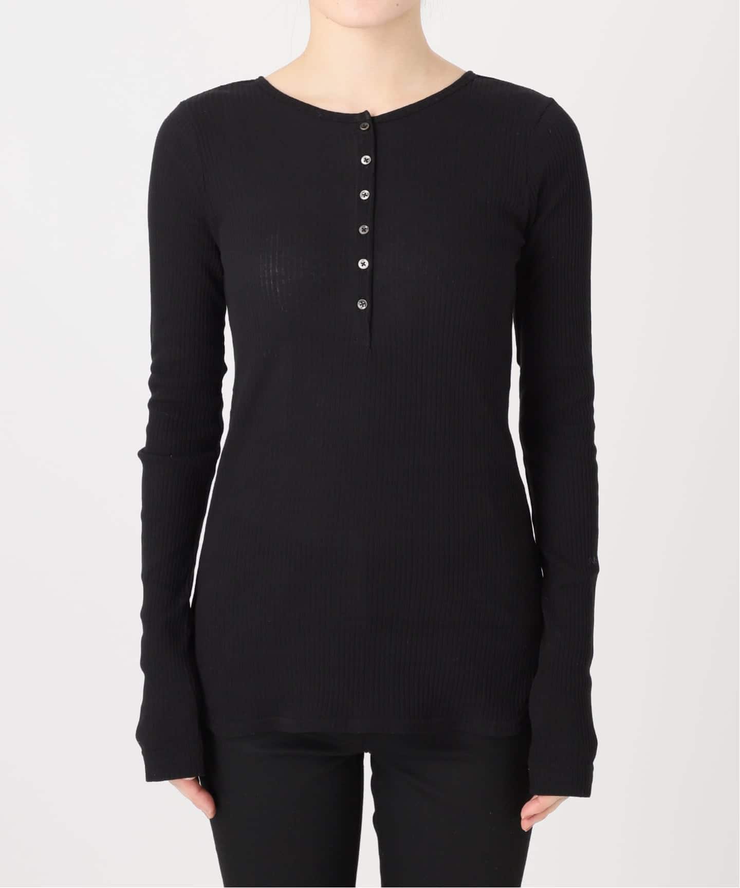 追加2》シアーテレコヘンリーネックプルオーバー（Tシャツ／カットソー