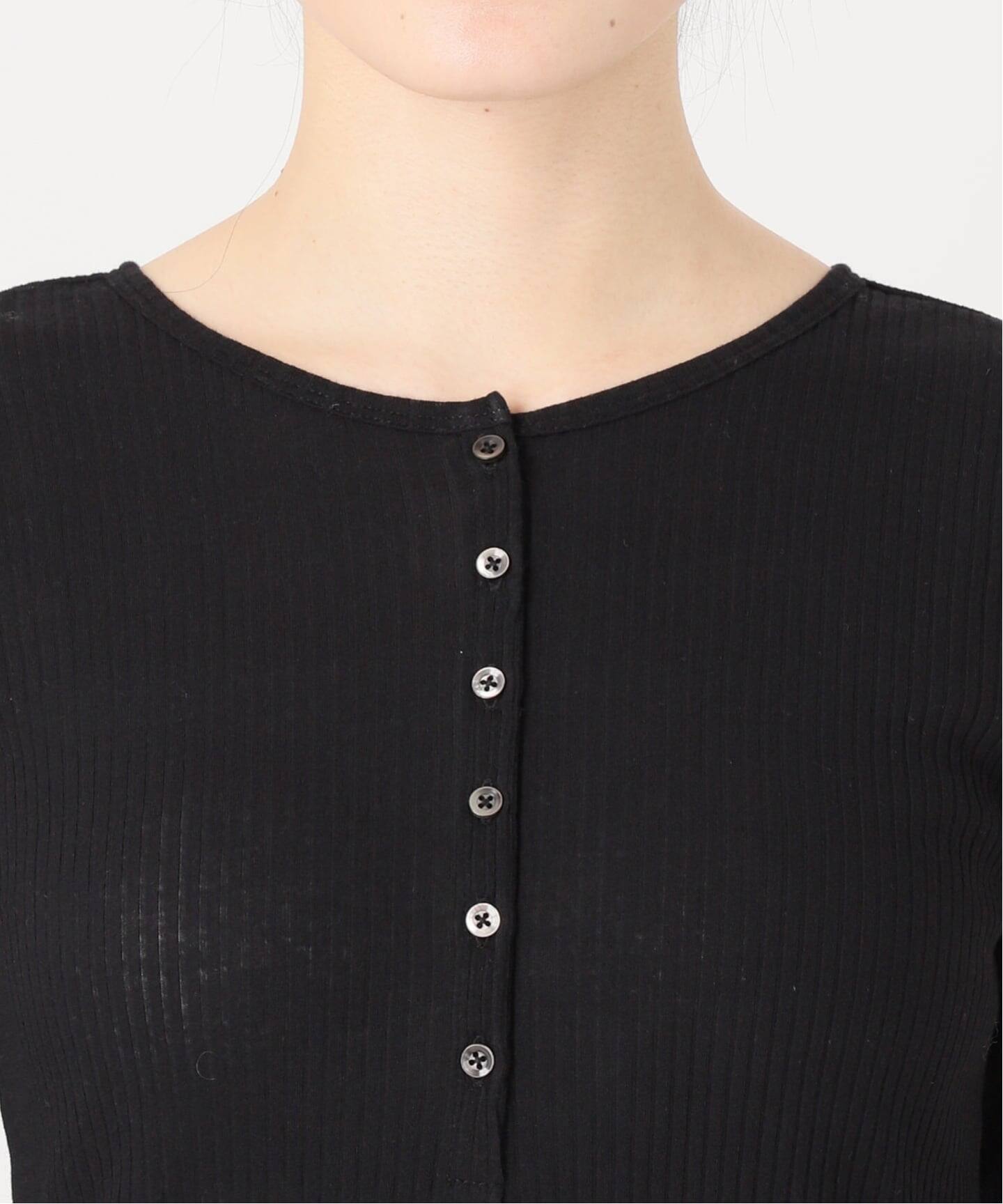 追加3》シアーテレコヘンリーネックプルオーバー（Tシャツ／カットソー